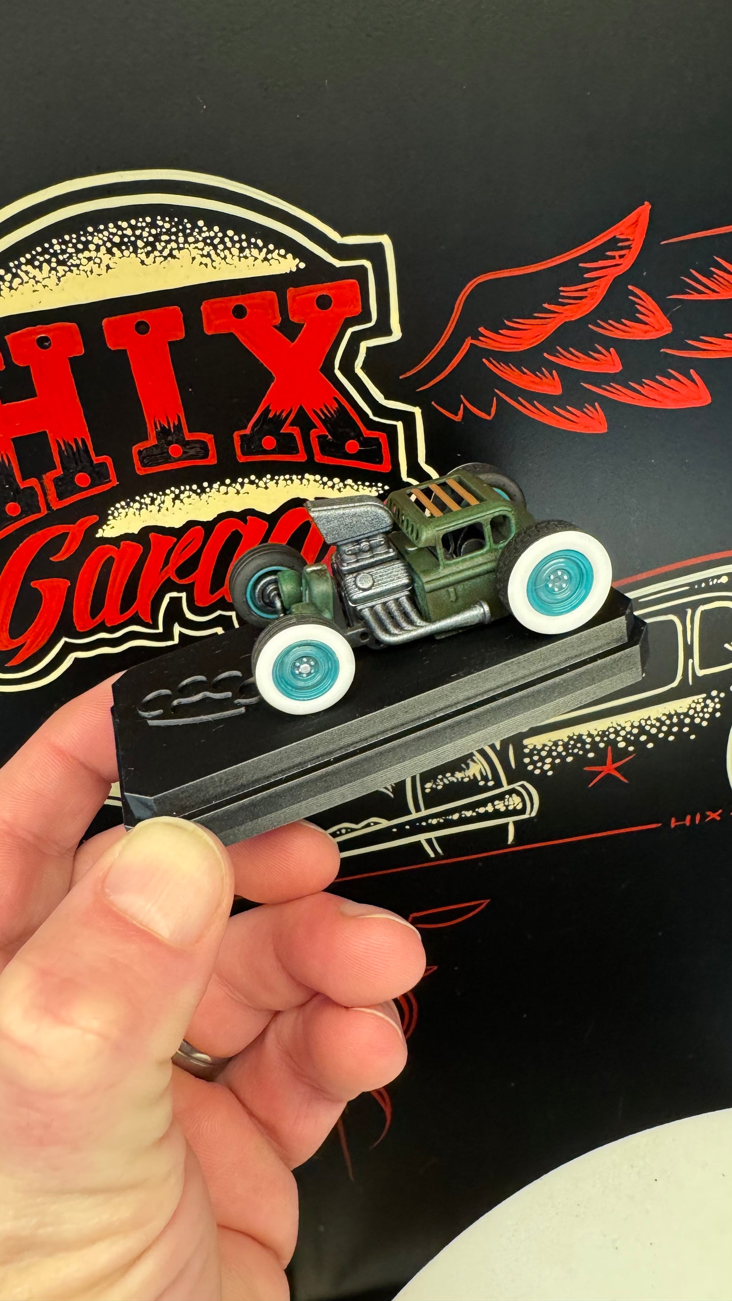 2 of 12 prototype Hix hotrod build 1/64