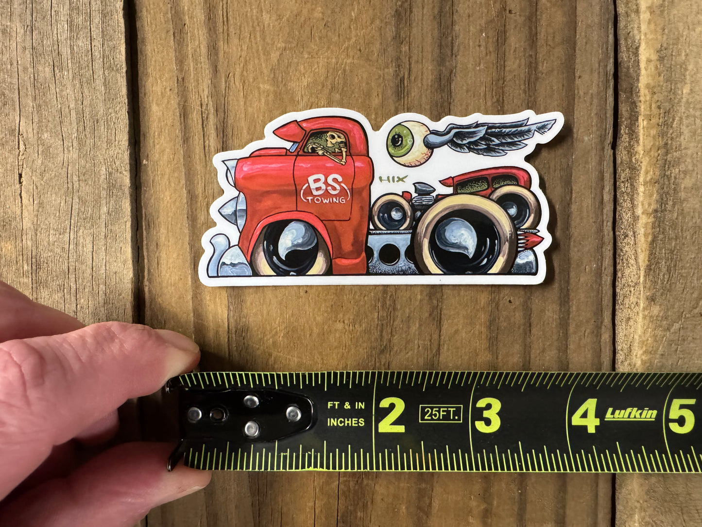 BS Towing Sticker