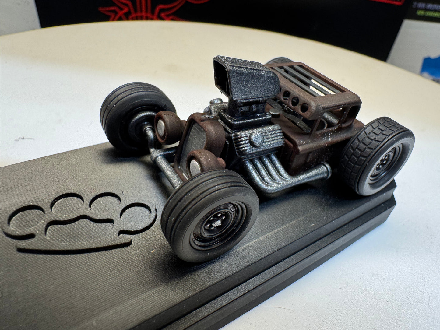 1 of 12 prototype Bonnie Hix hotrod build 1/64
