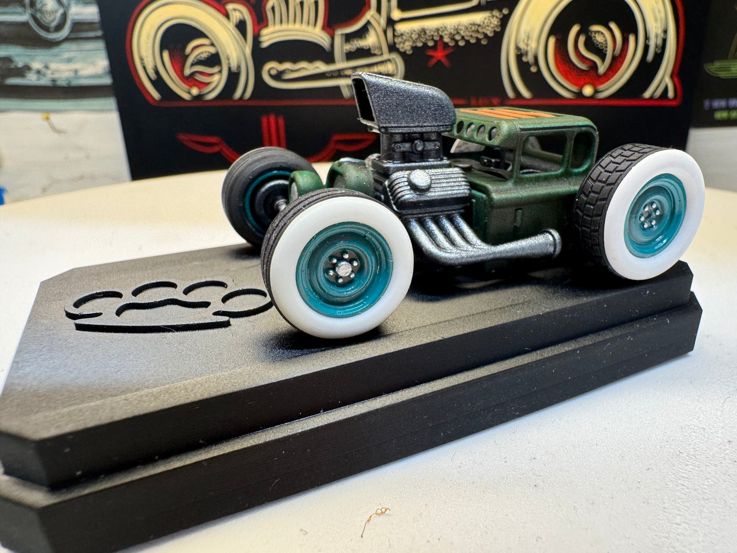 2 of 12 prototype Hix hotrod build 1/64