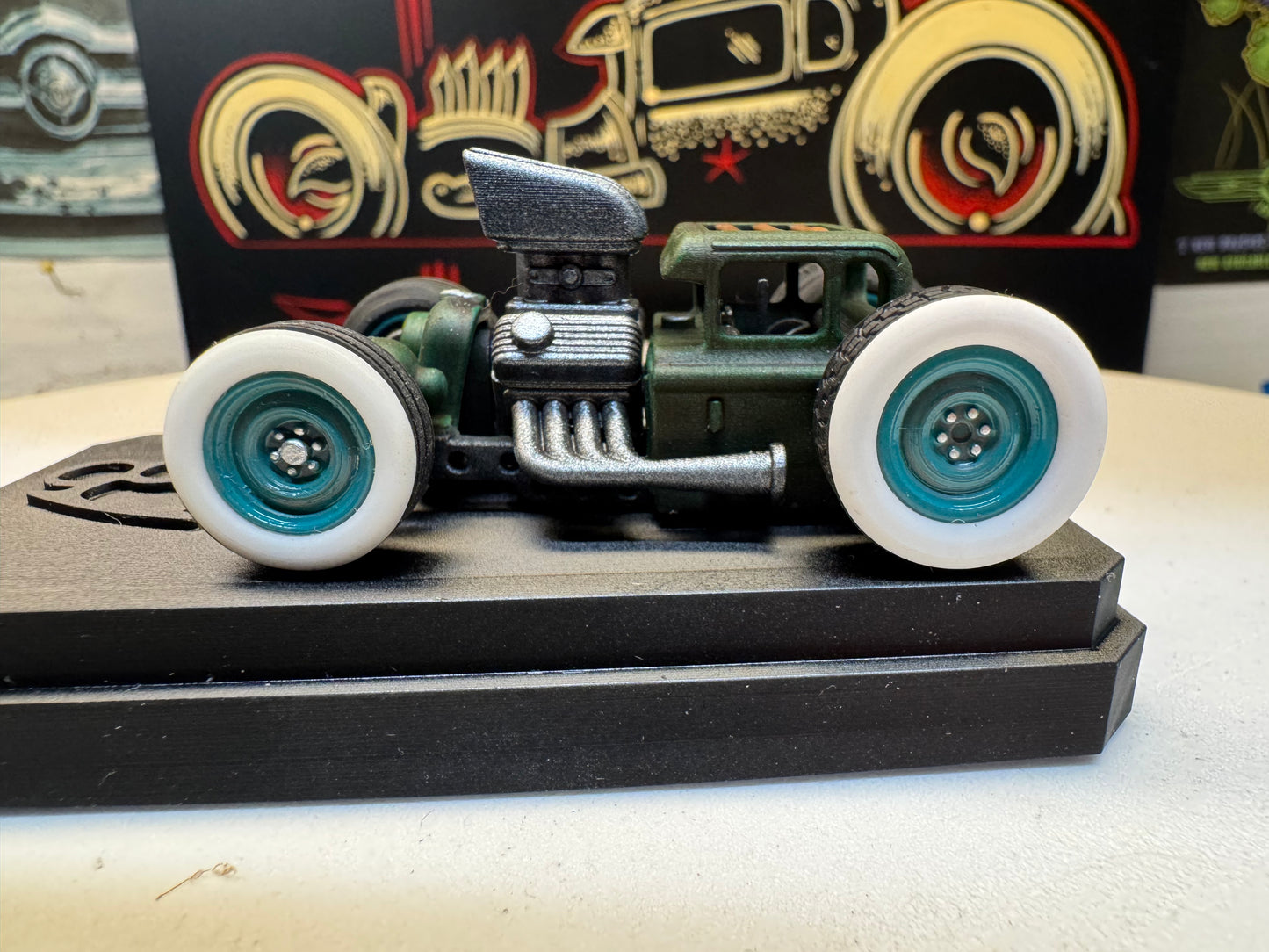 2 of 12 prototype Hix hotrod build 1/64