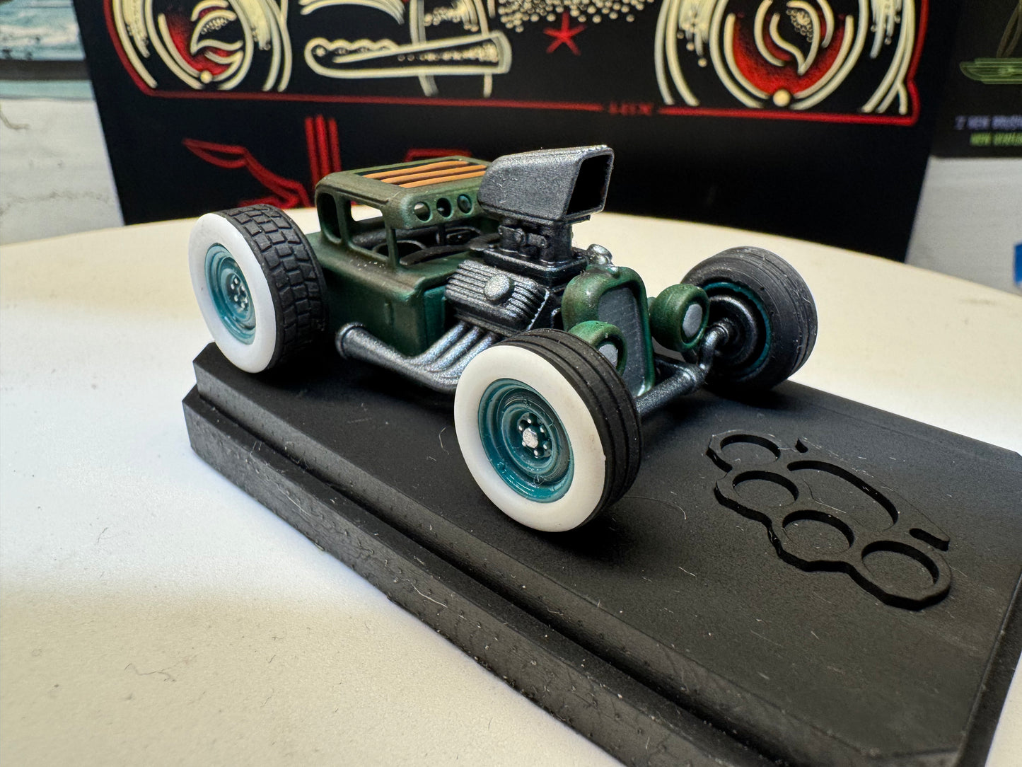 2 of 12 prototype Hix hotrod build 1/64