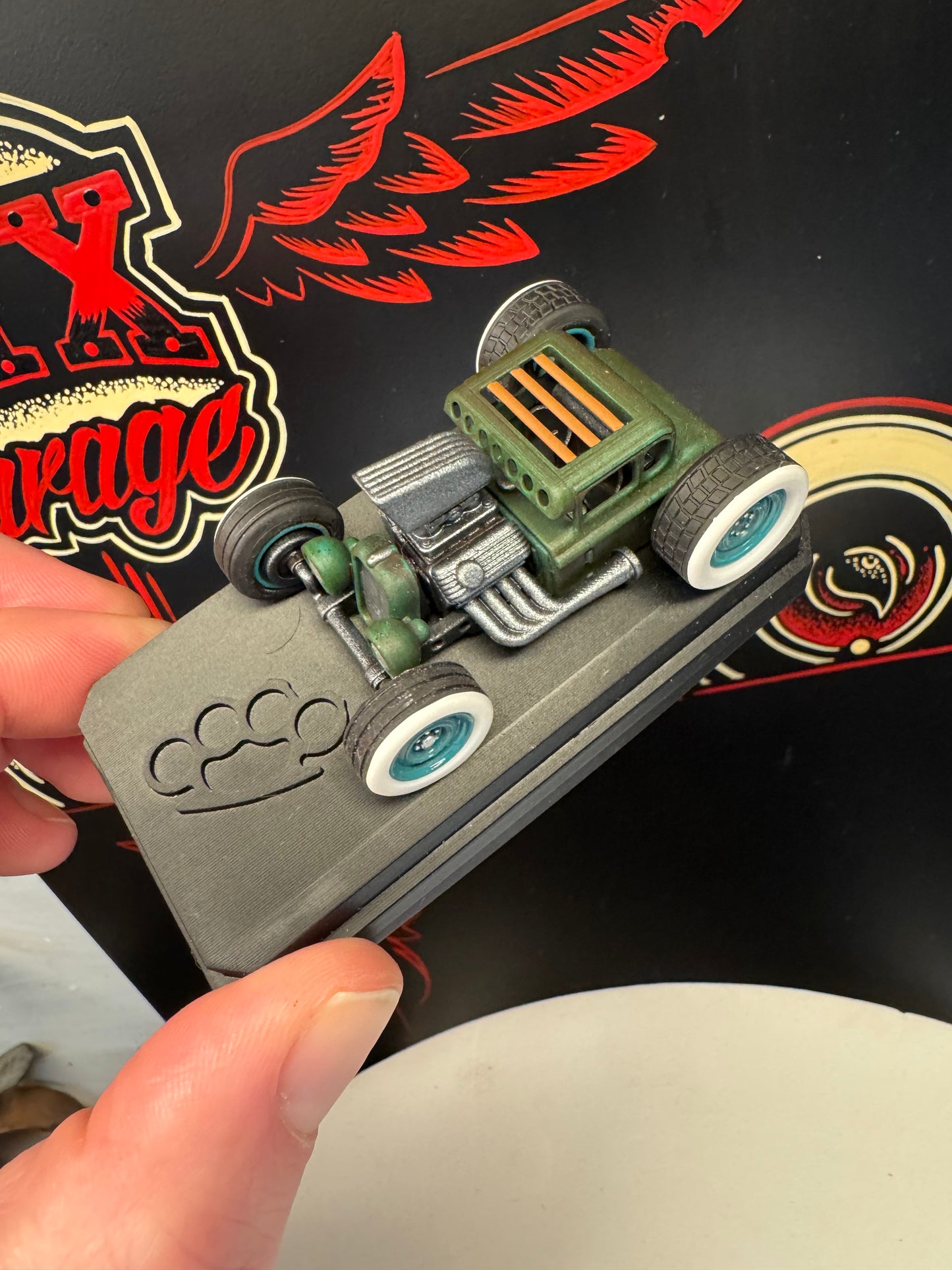 2 of 12 prototype Hix hotrod build 1/64