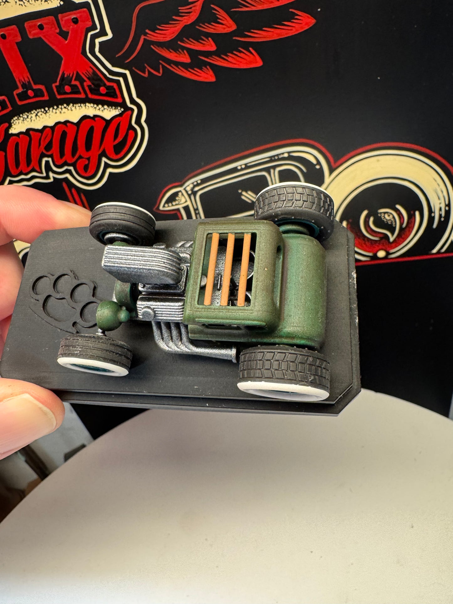 2 of 12 prototype Hix hotrod build 1/64
