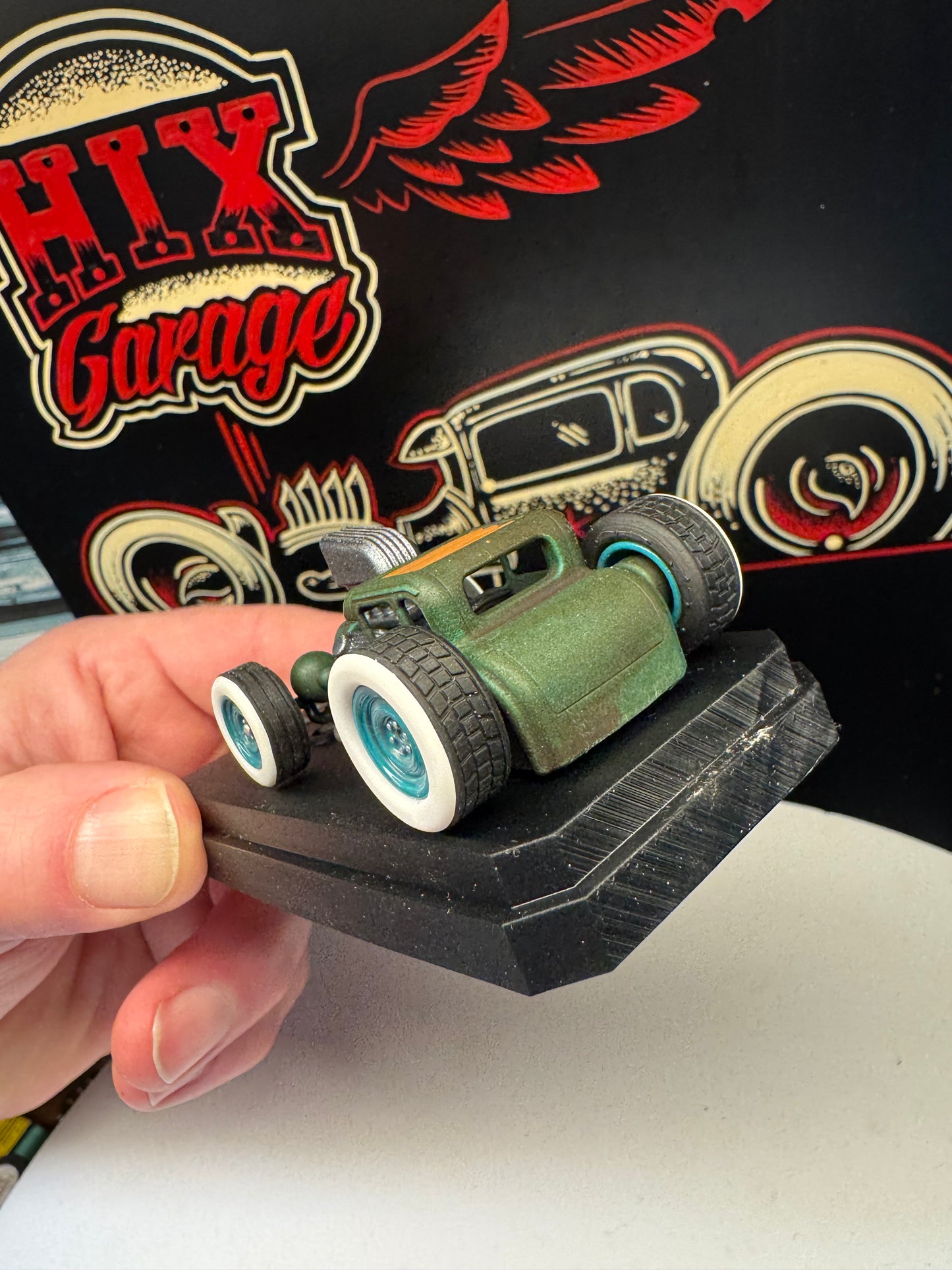 2 of 12 prototype Hix hotrod build 1/64
