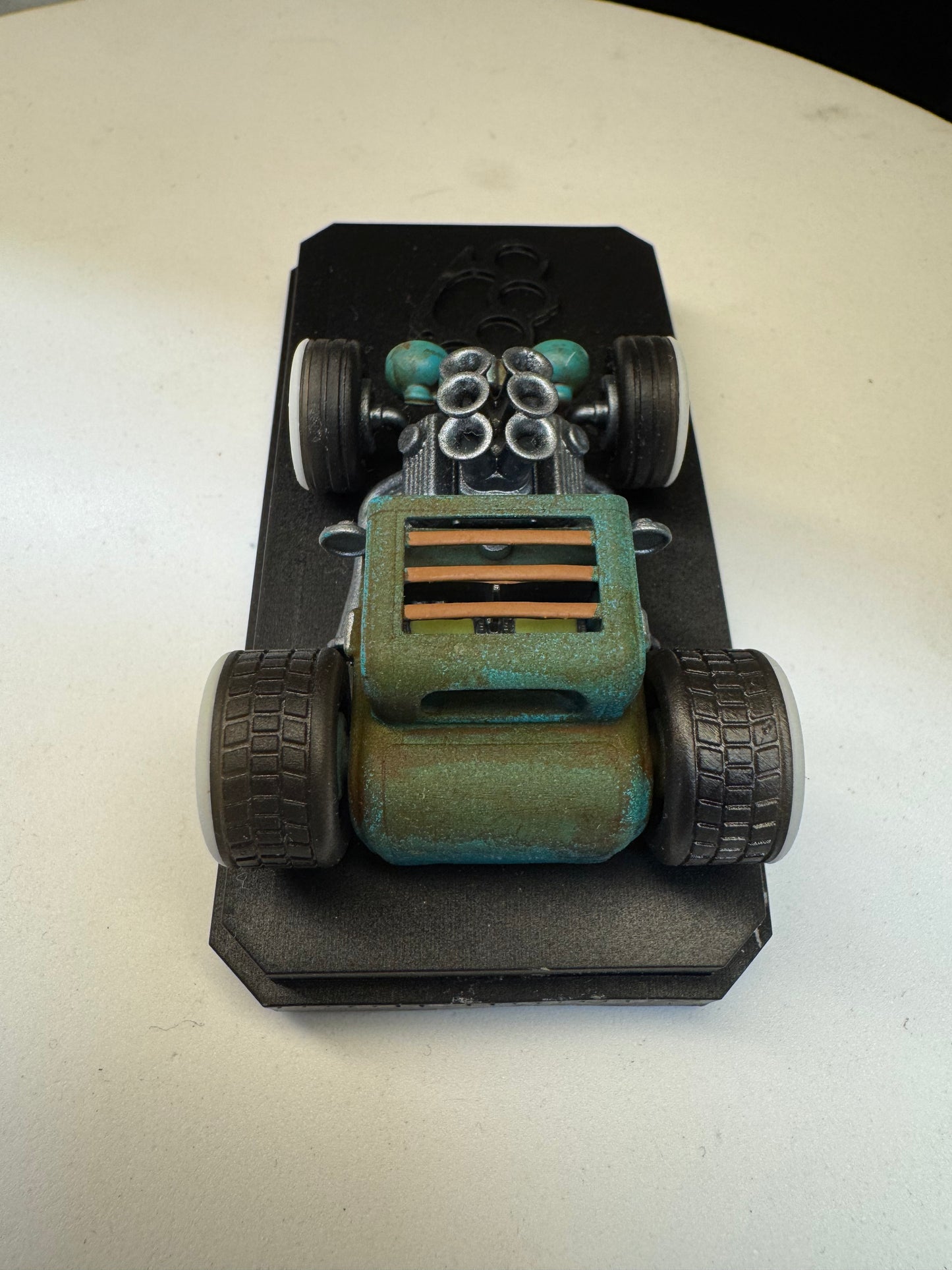 7 of 12 prototype Hix hotrod build short coupe 1/64