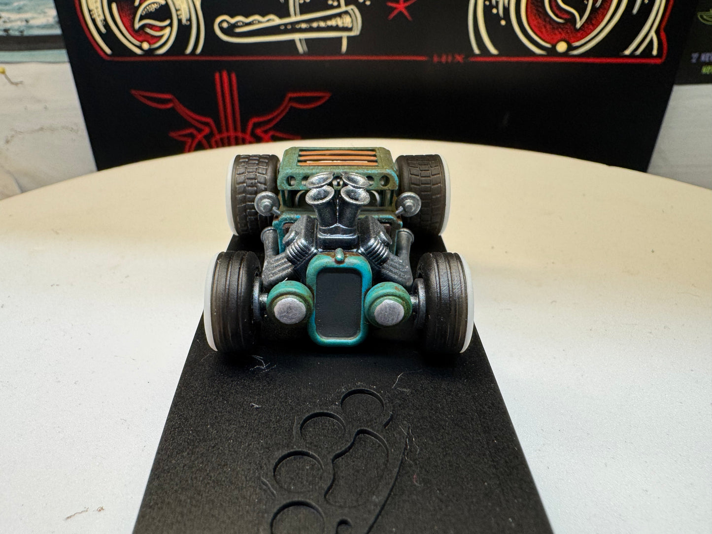 7 of 12 prototype Hix hotrod build short coupe 1/64