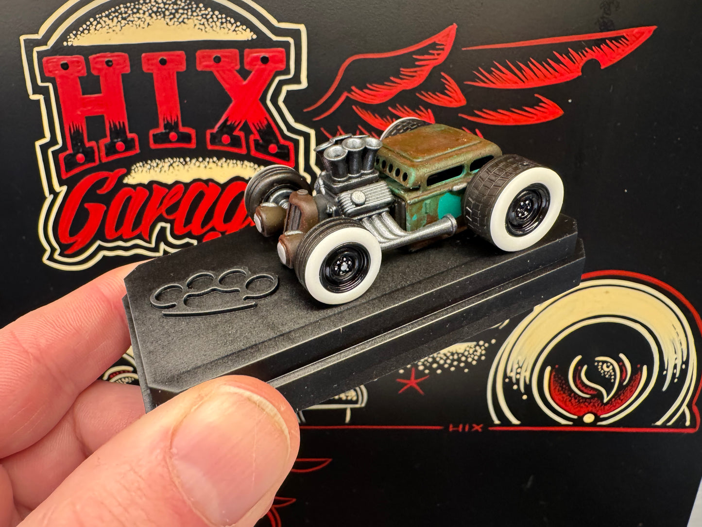 8 of 12 prototype Hix hotrod build sedan 1/64