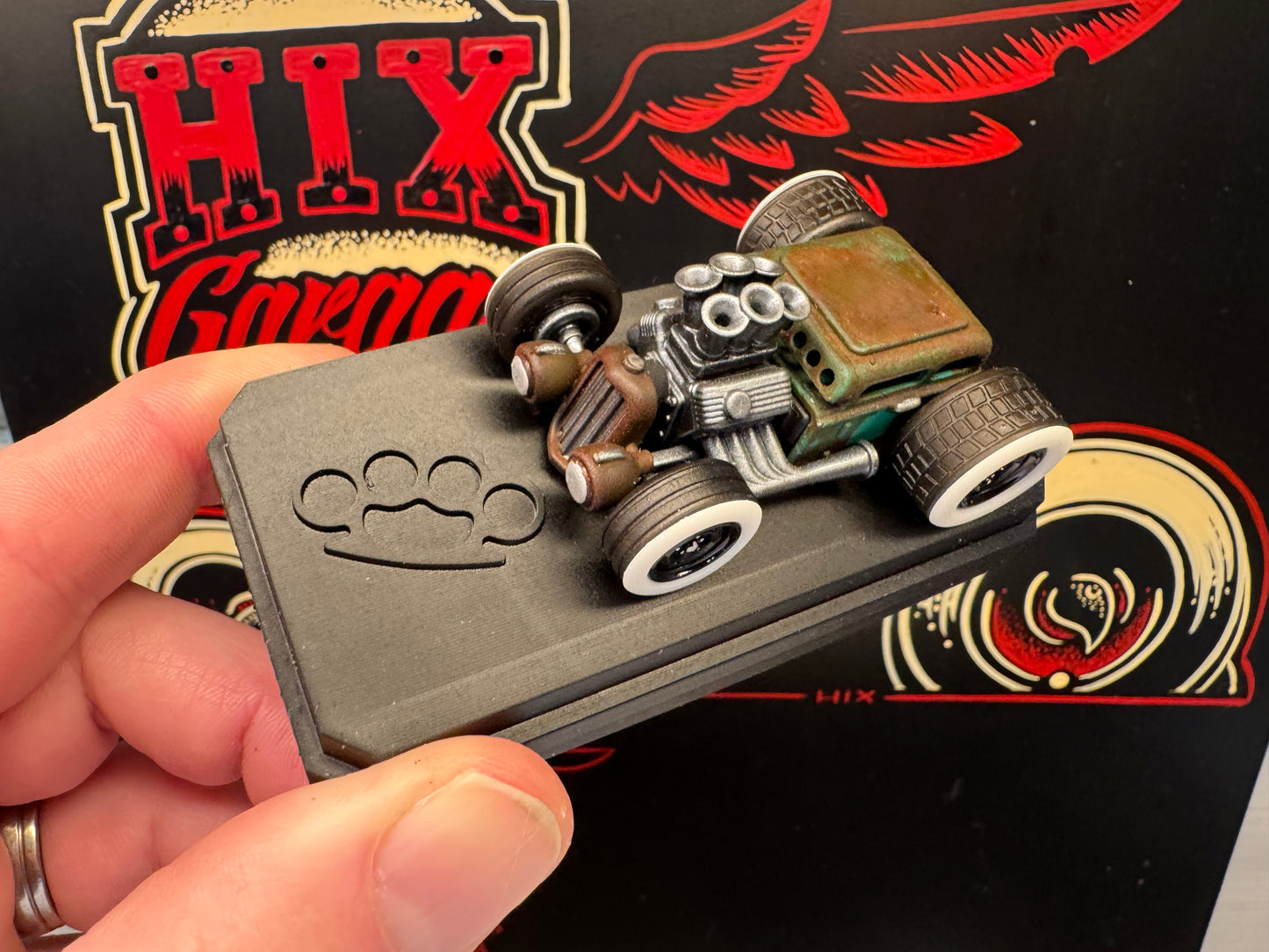 8 of 12 prototype Hix hotrod build sedan 1/64