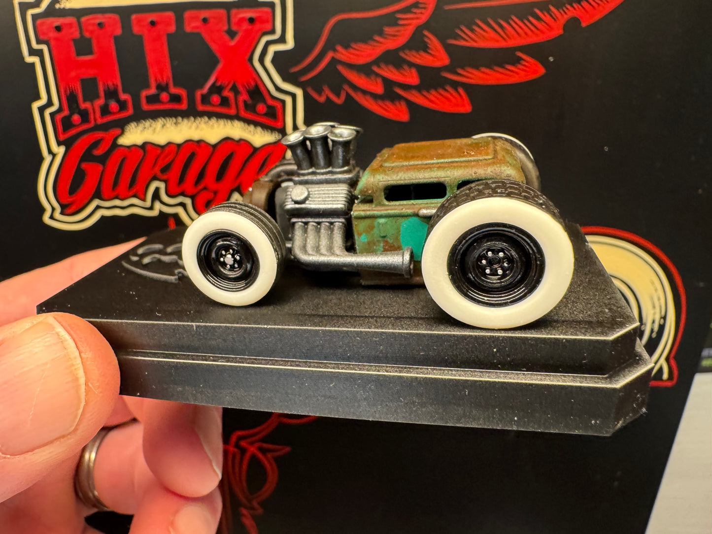 8 of 12 prototype Hix hotrod build sedan 1/64