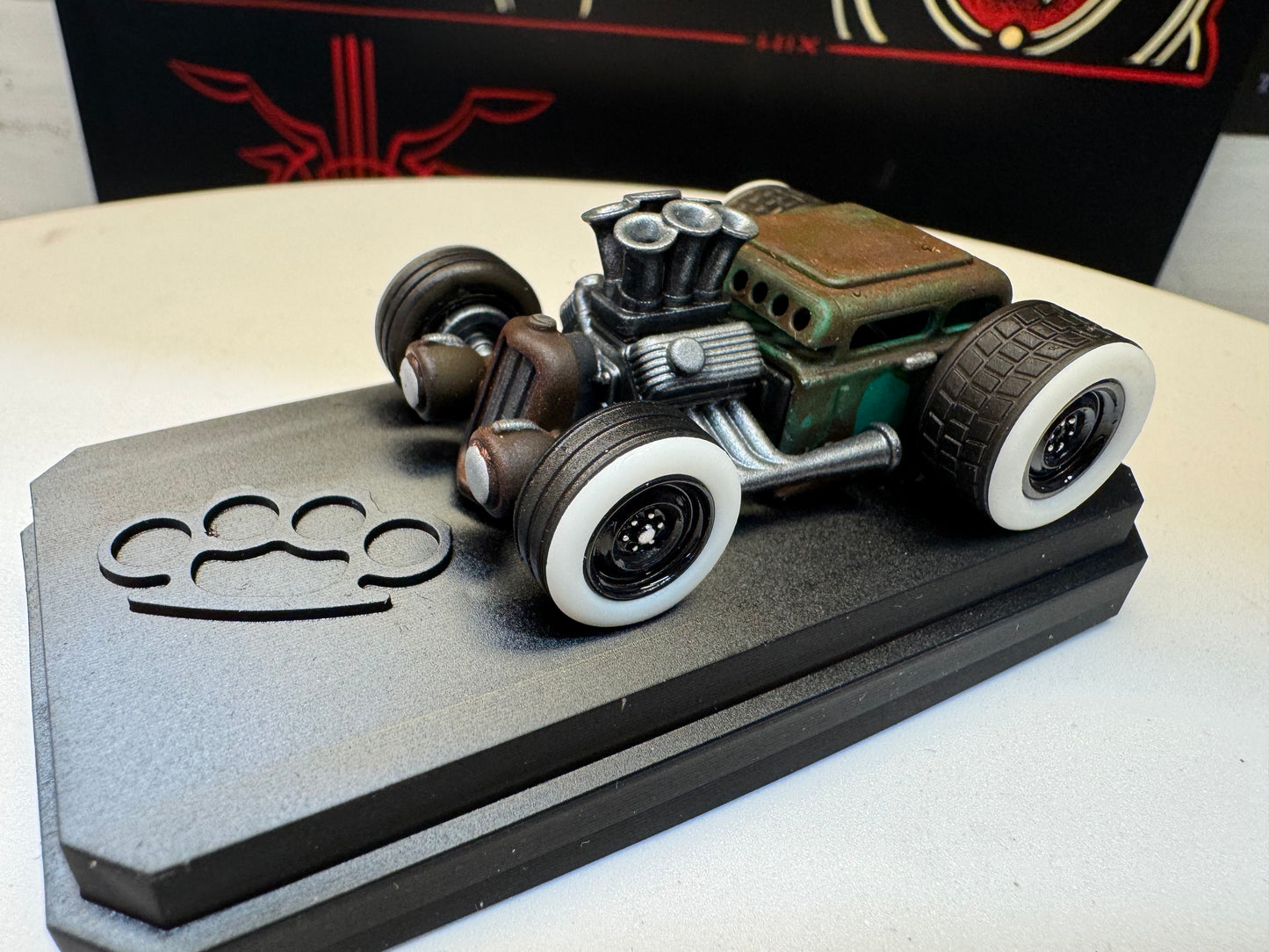 8 of 12 prototype Hix hotrod build sedan 1/64