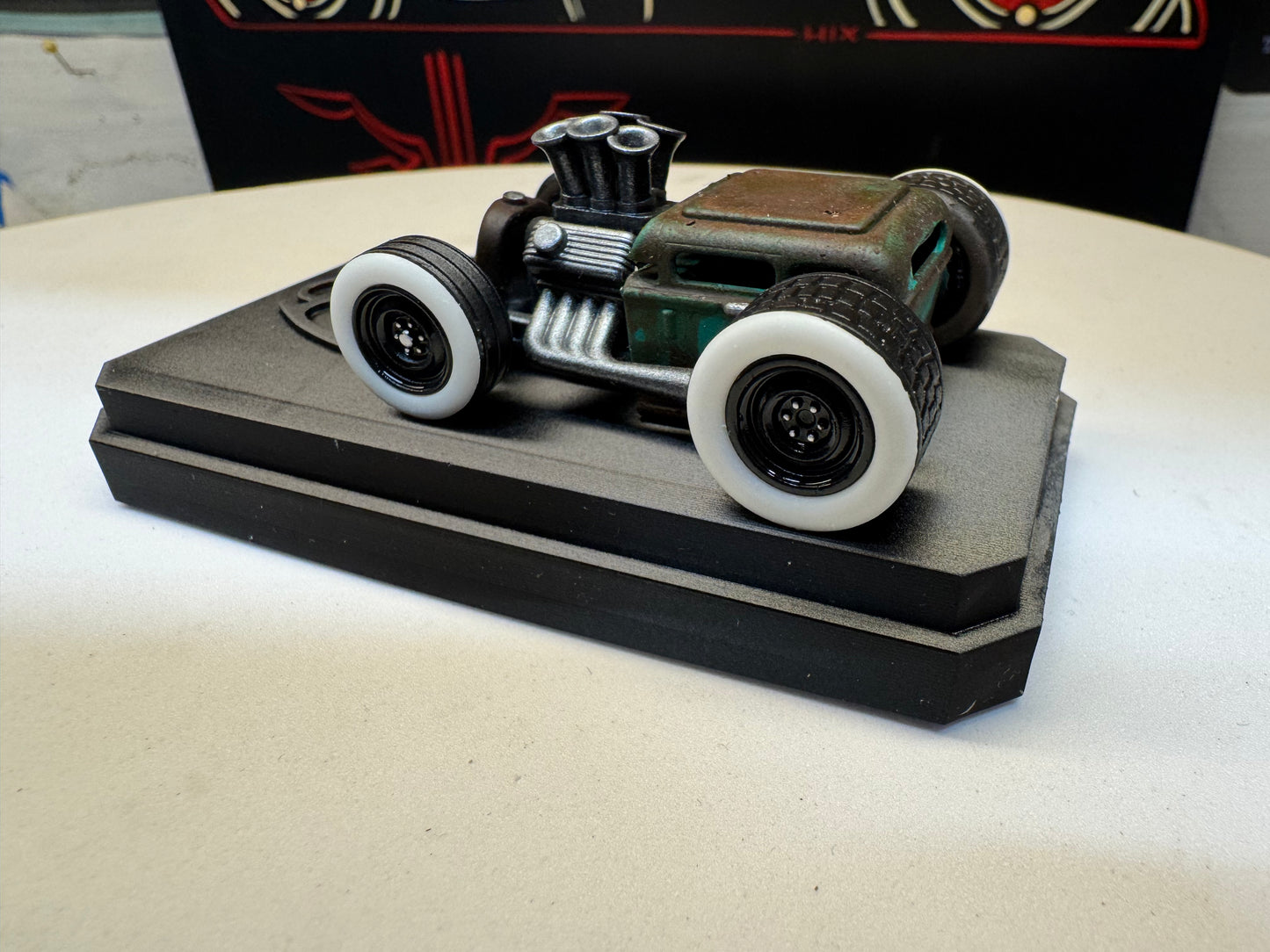 8 of 12 prototype Hix hotrod build sedan 1/64