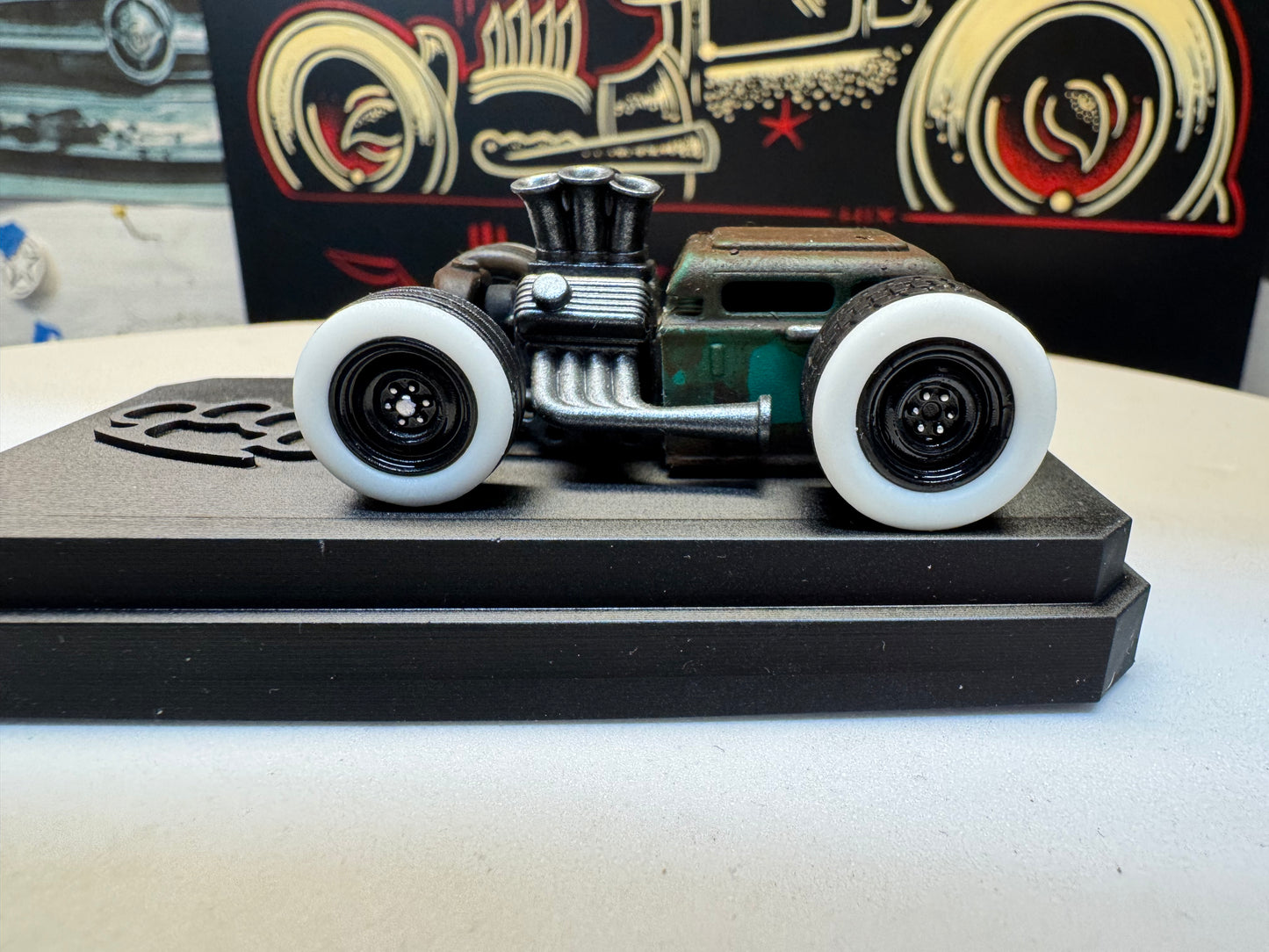 8 of 12 prototype Hix hotrod build sedan 1/64