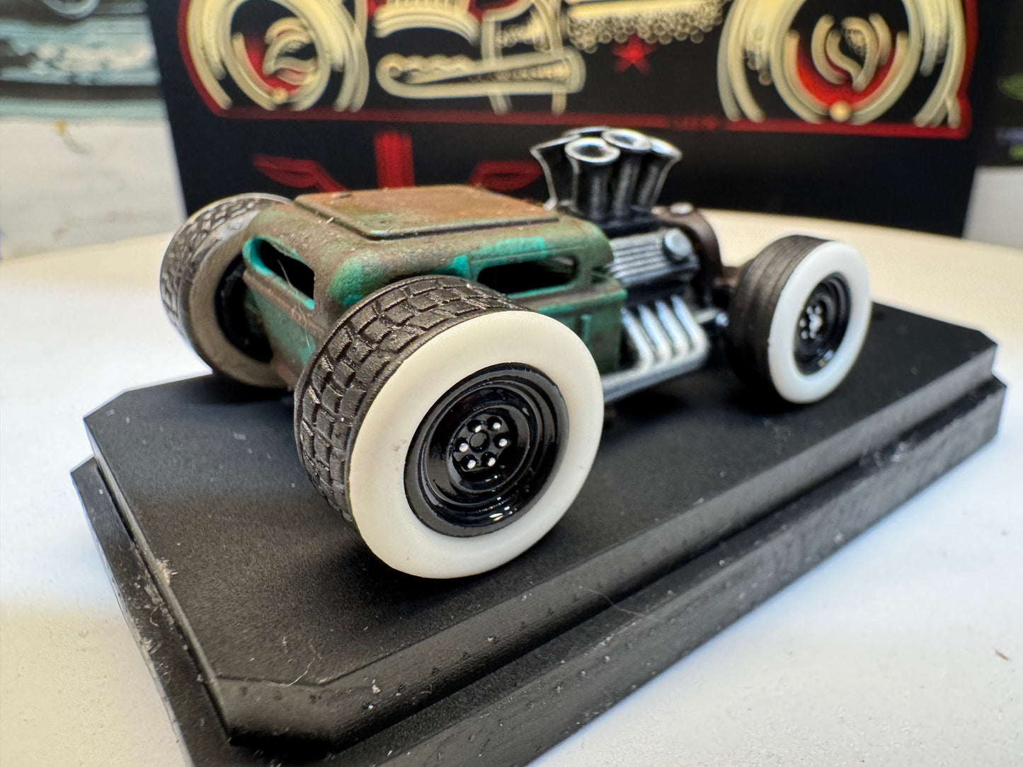 8 of 12 prototype Hix hotrod build sedan 1/64