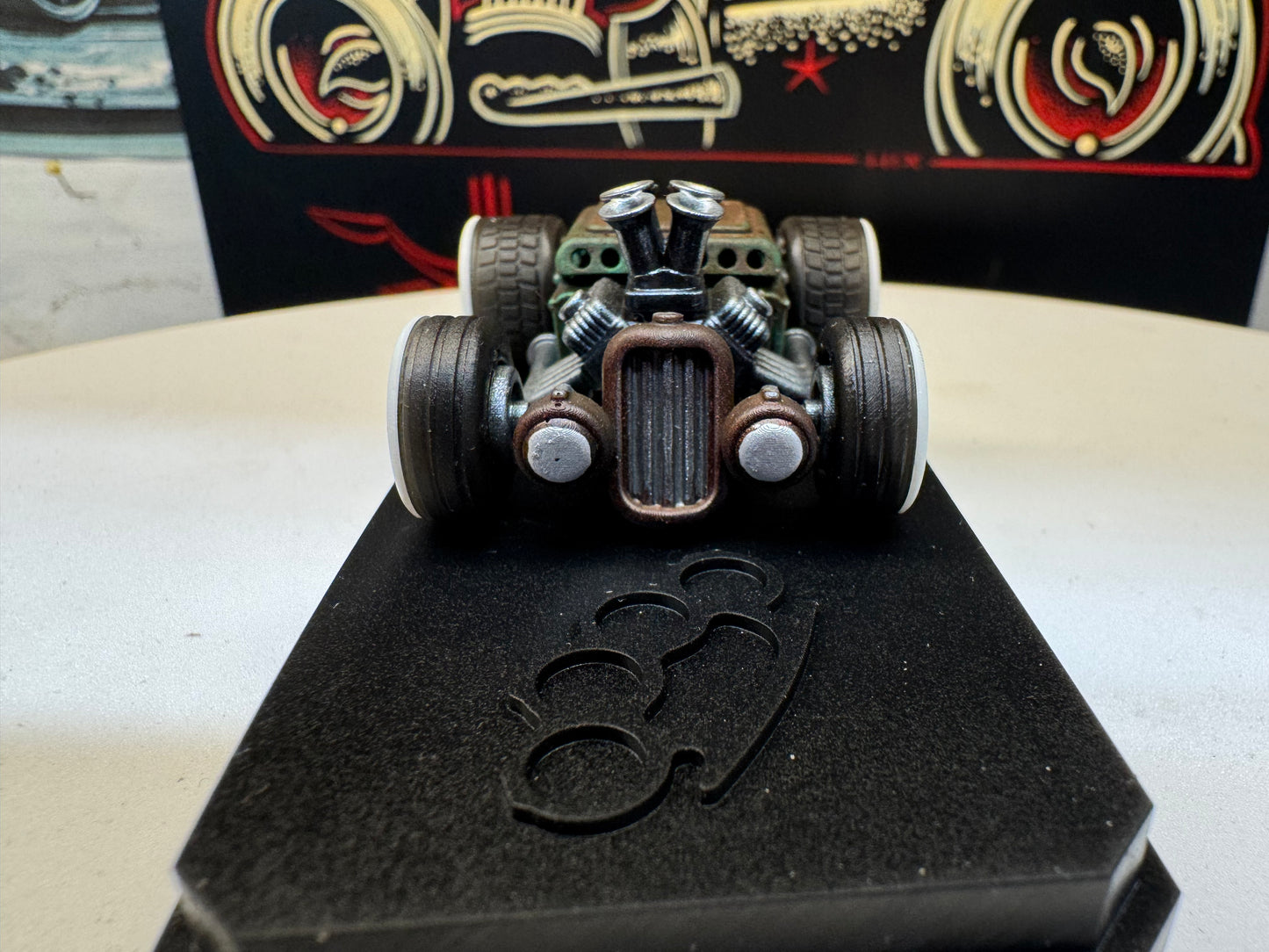 8 of 12 prototype Hix hotrod build sedan 1/64
