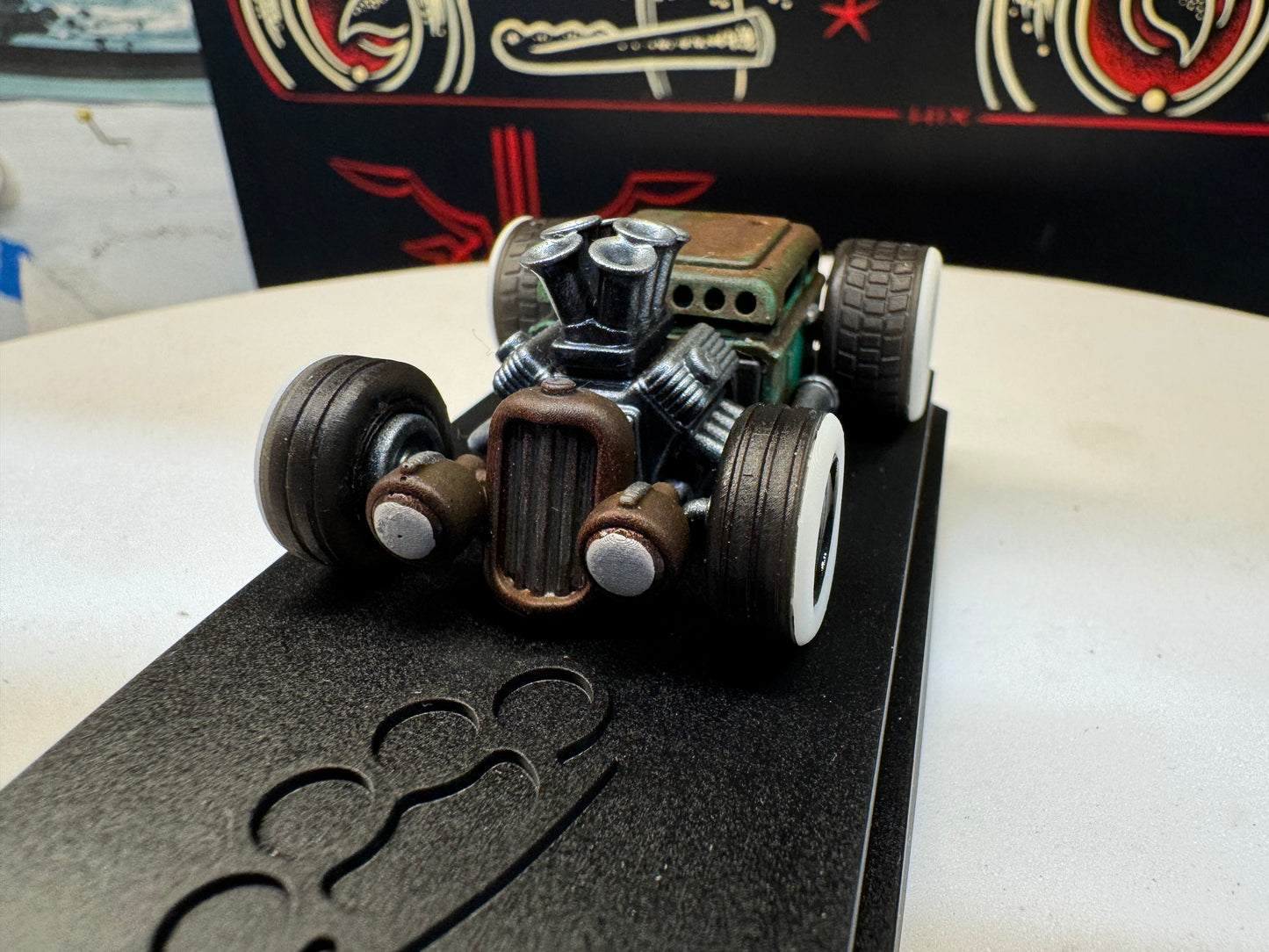 8 of 12 prototype Hix hotrod build sedan 1/64