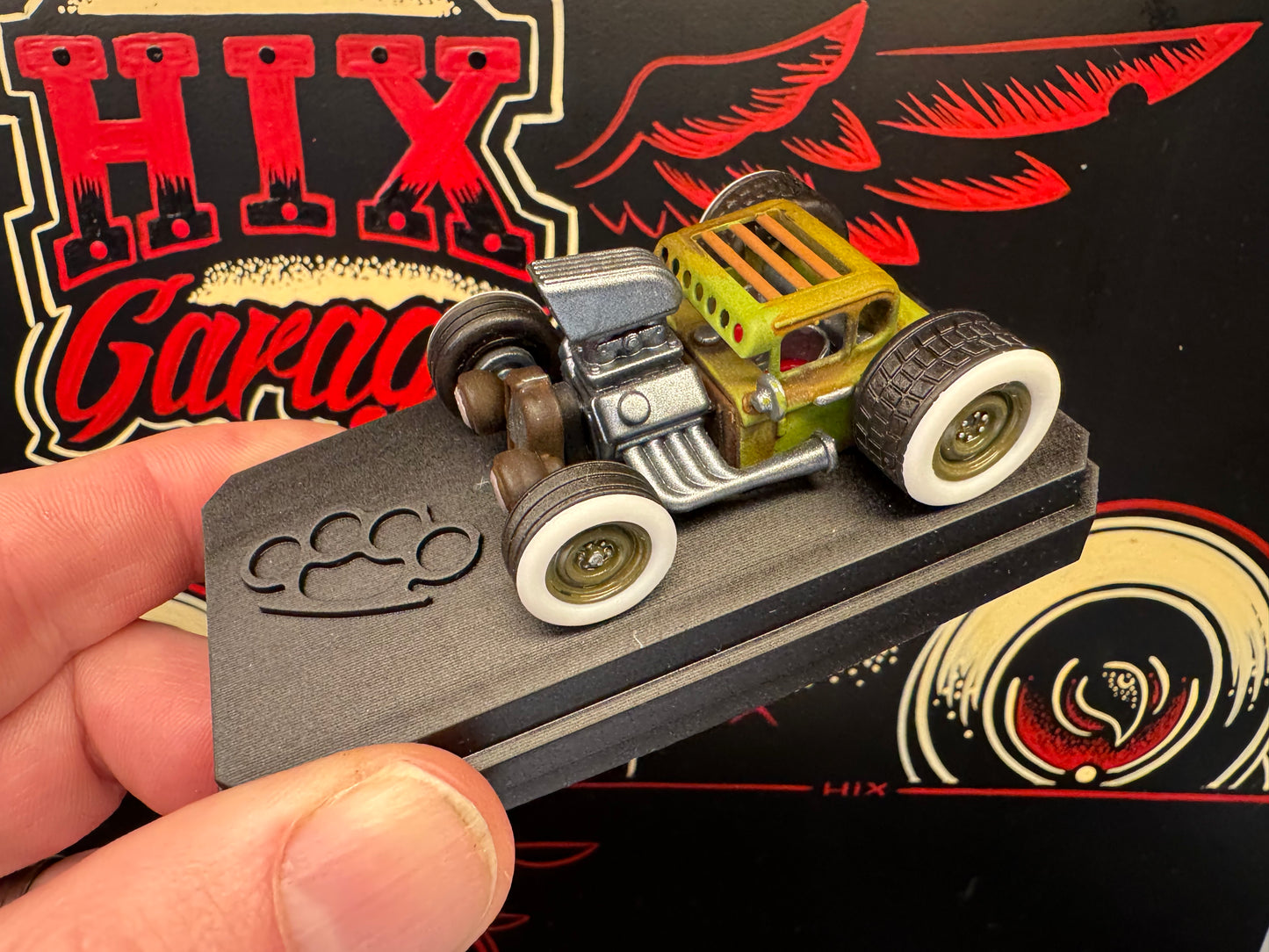 10 of 12 prototype Hix hotrod build short coupe 1/64