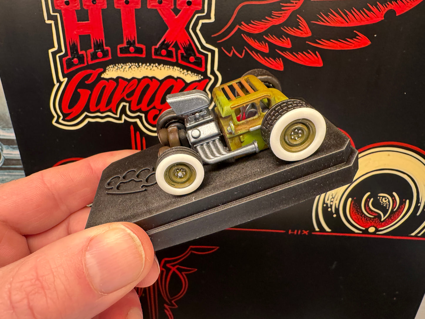 10 of 12 prototype Hix hotrod build short coupe 1/64