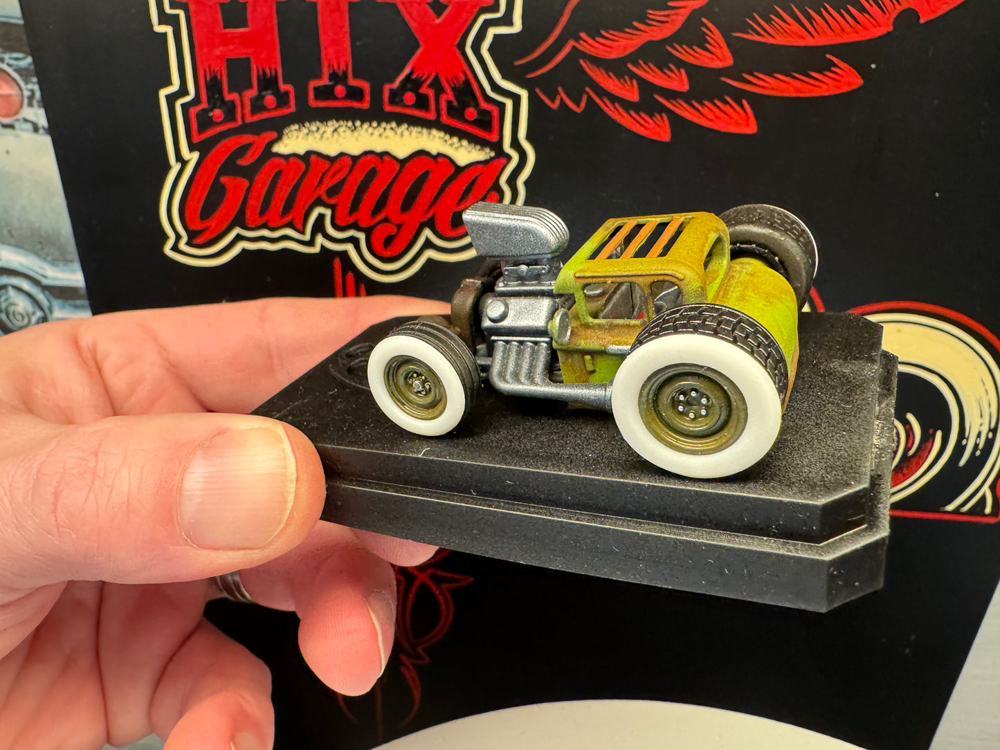 10 of 12 prototype Hix hotrod build short coupe 1/64