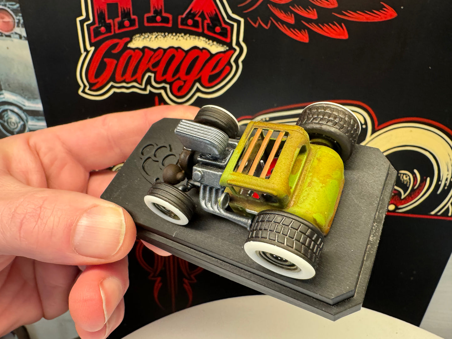 10 of 12 prototype Hix hotrod build short coupe 1/64