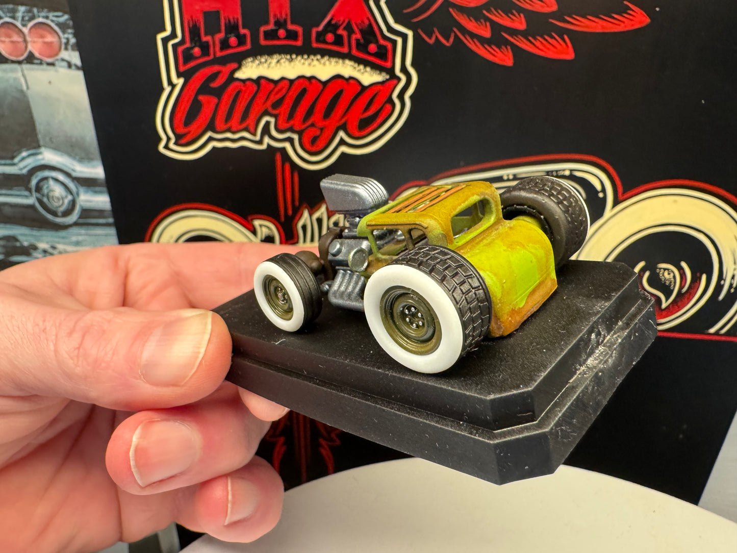 10 of 12 prototype Hix hotrod build short coupe 1/64