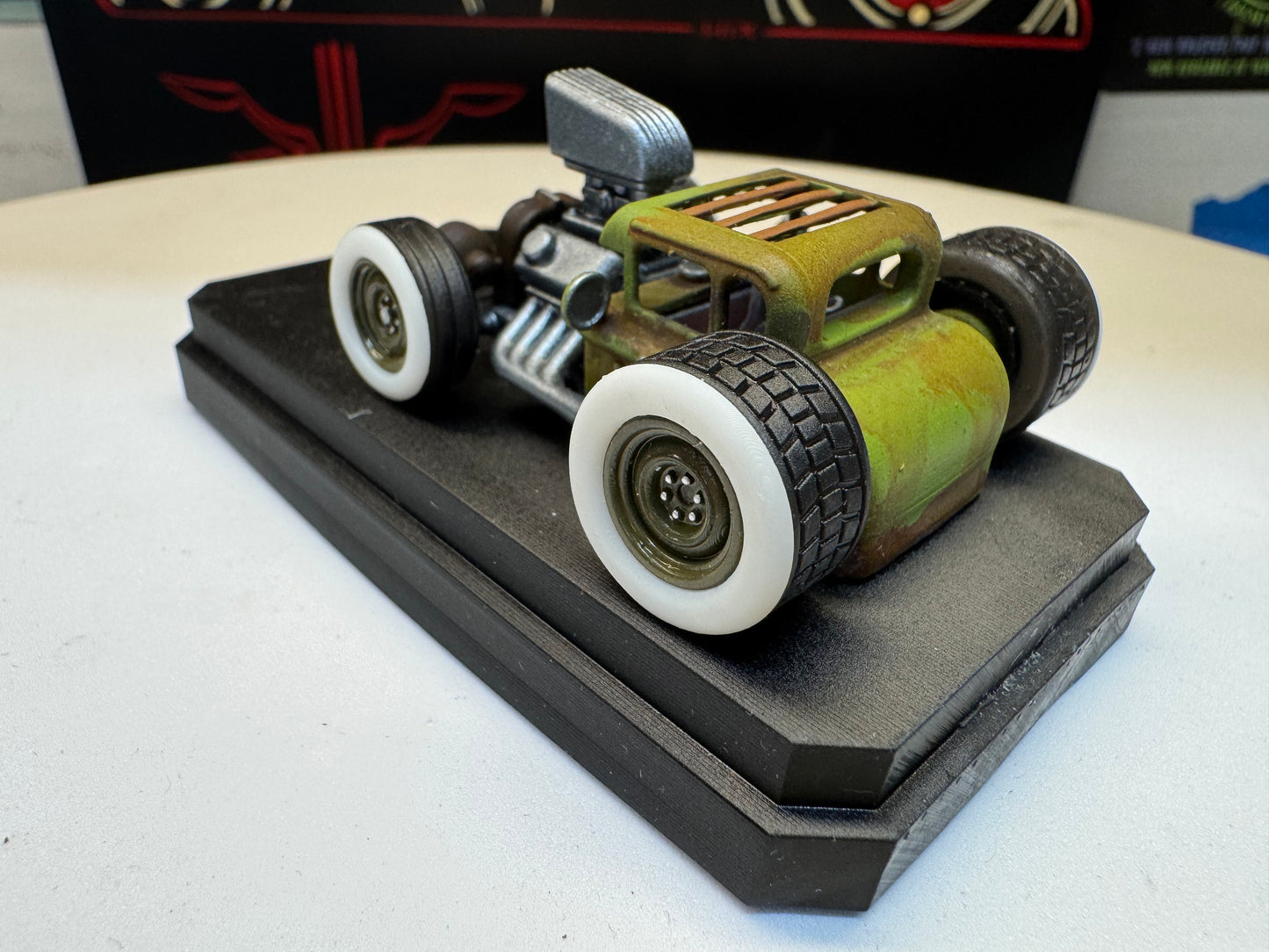 10 of 12 prototype Hix hotrod build short coupe 1/64