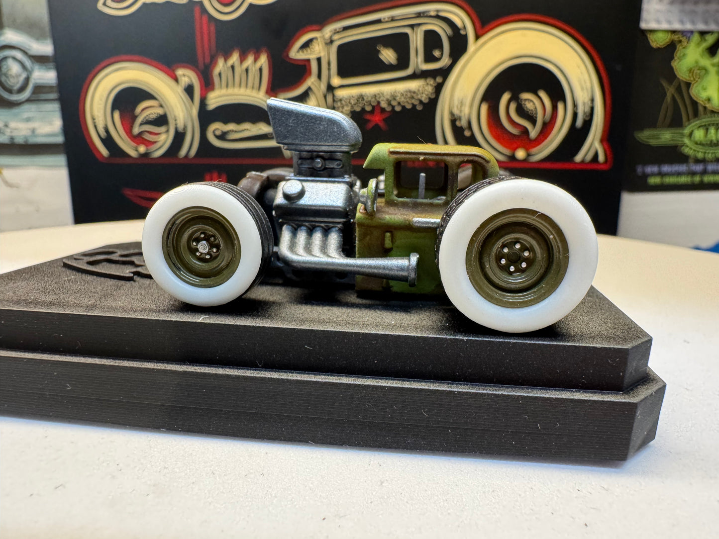 10 of 12 prototype Hix hotrod build short coupe 1/64