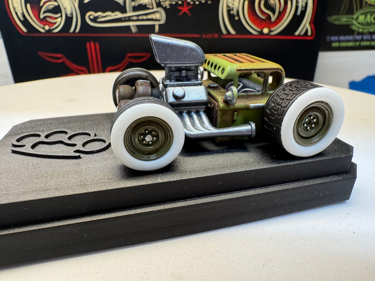 10 of 12 prototype Hix hotrod build short coupe 1/64