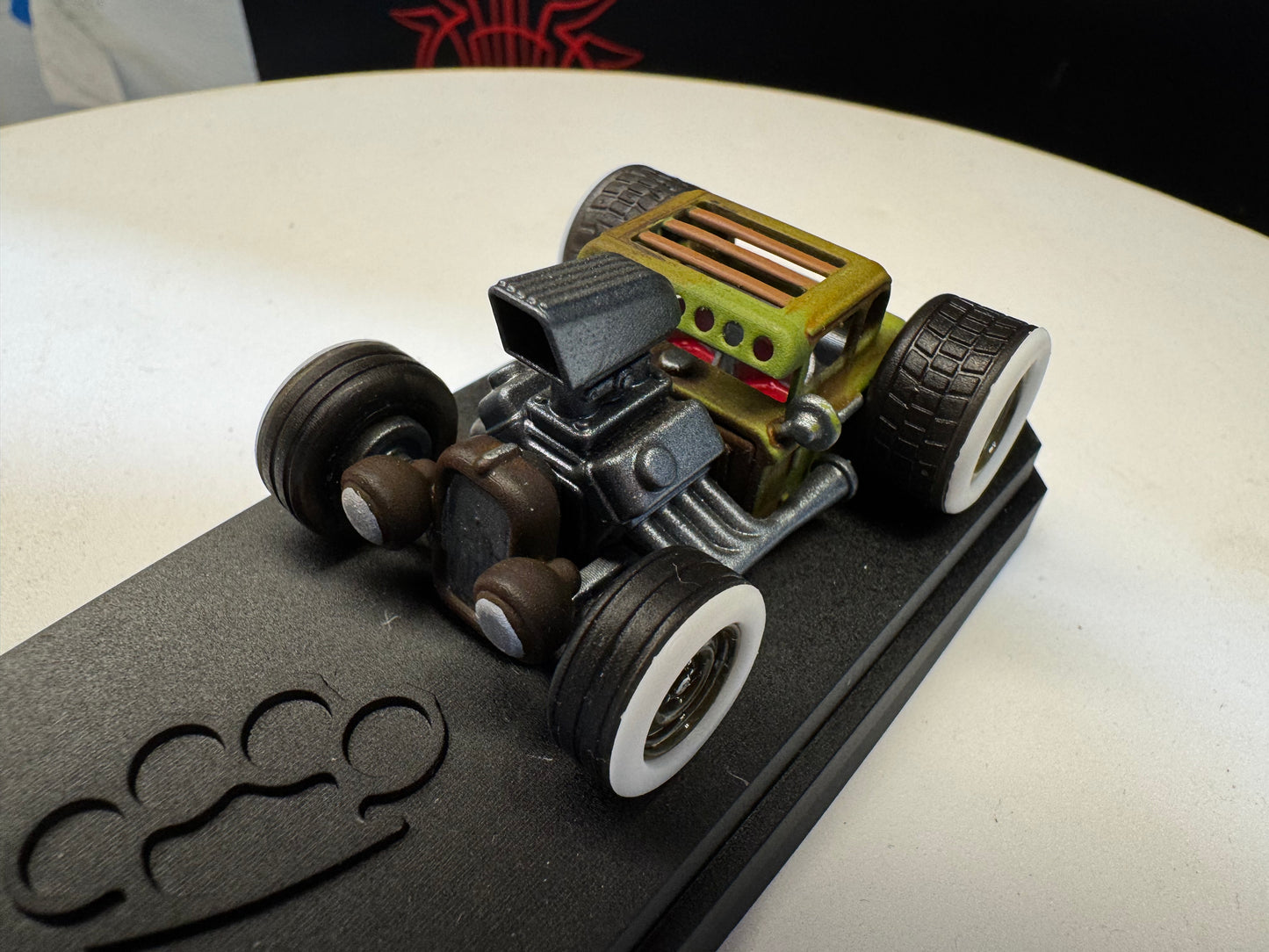 10 of 12 prototype Hix hotrod build short coupe 1/64