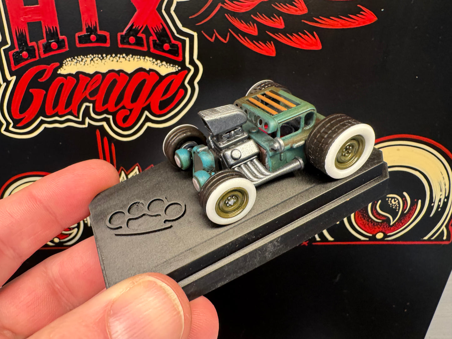 11 of 12 prototype Hix hotrod build short coupe 1/64