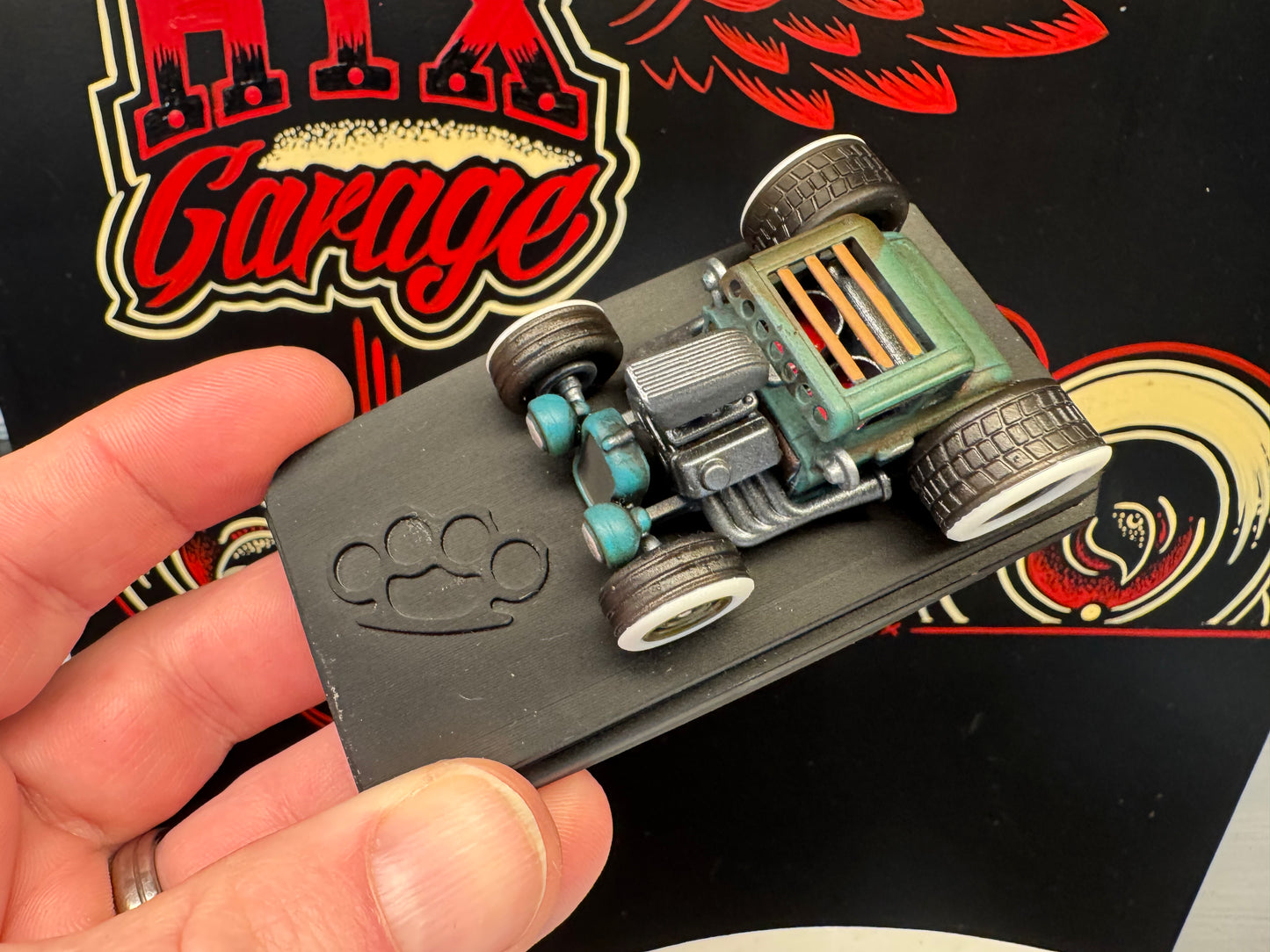 11 of 12 prototype Hix hotrod build short coupe 1/64