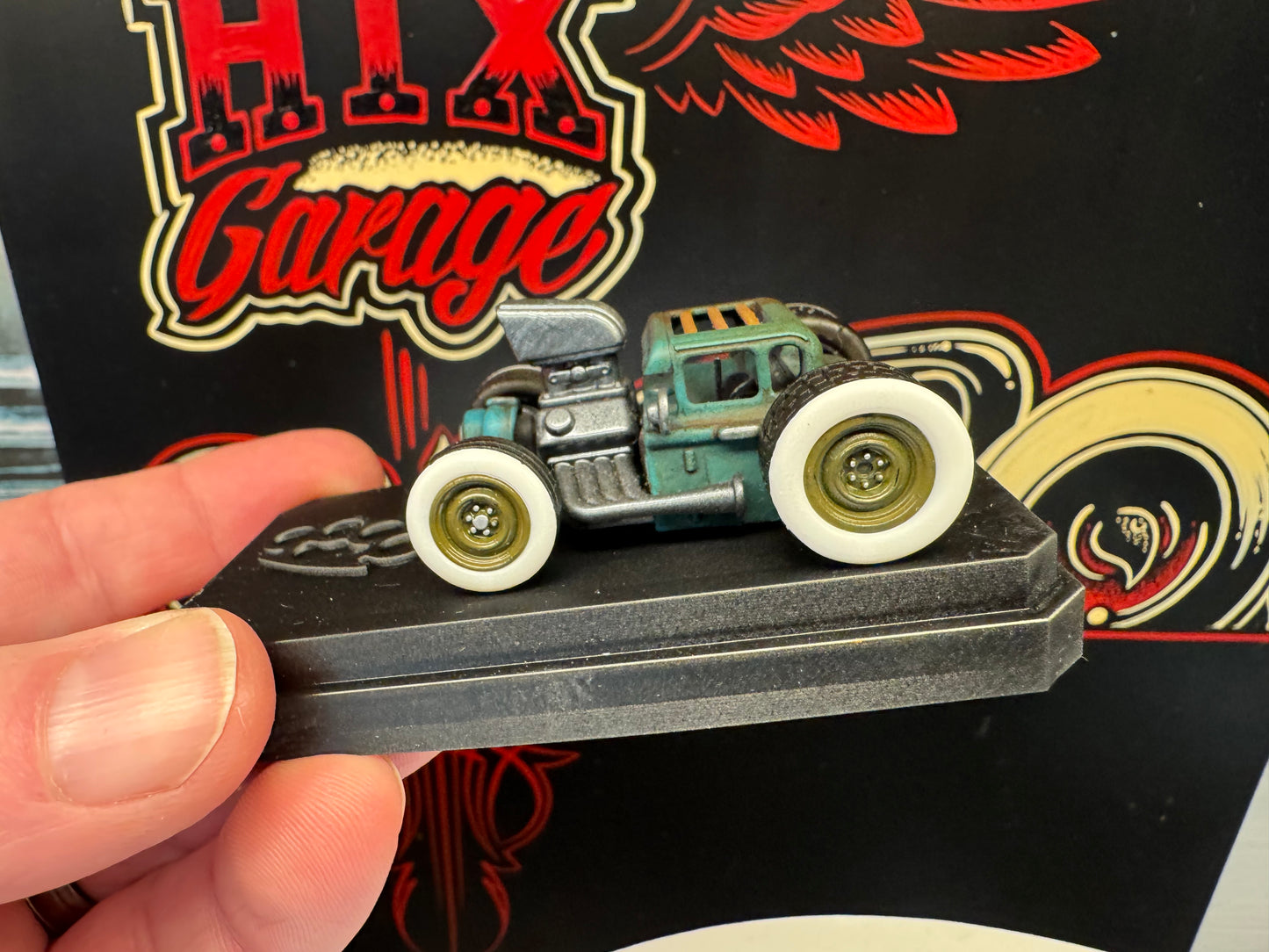 11 of 12 prototype Hix hotrod build short coupe 1/64