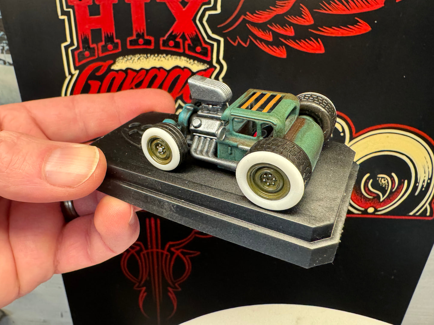 11 of 12 prototype Hix hotrod build short coupe 1/64