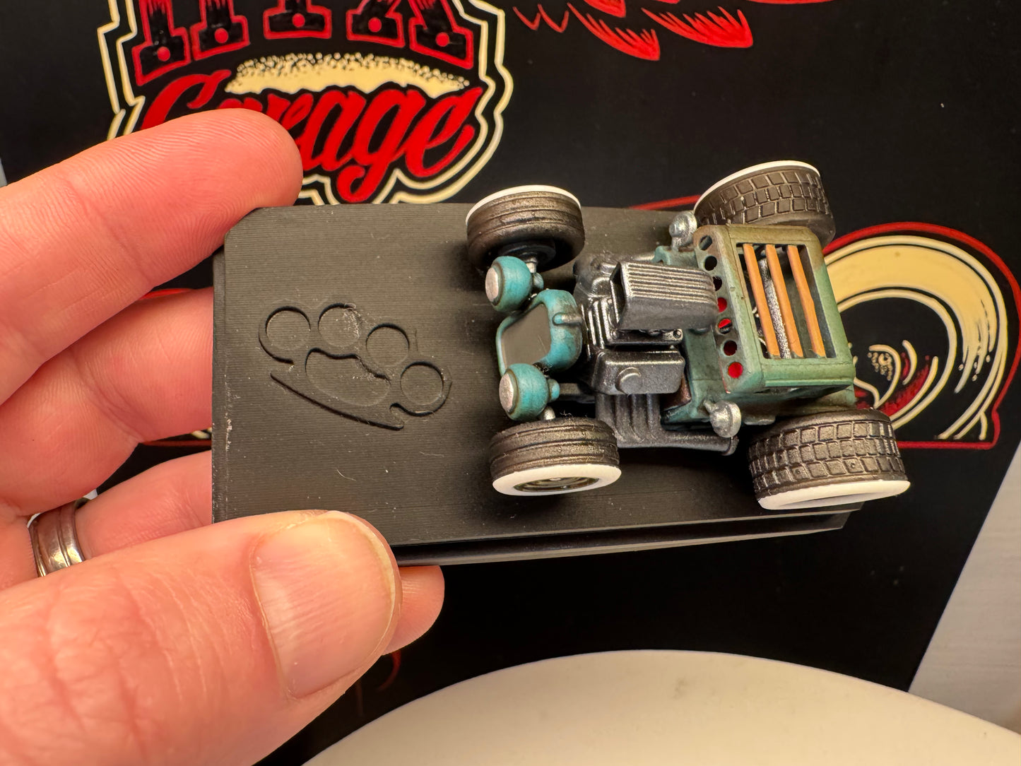 11 of 12 prototype Hix hotrod build short coupe 1/64