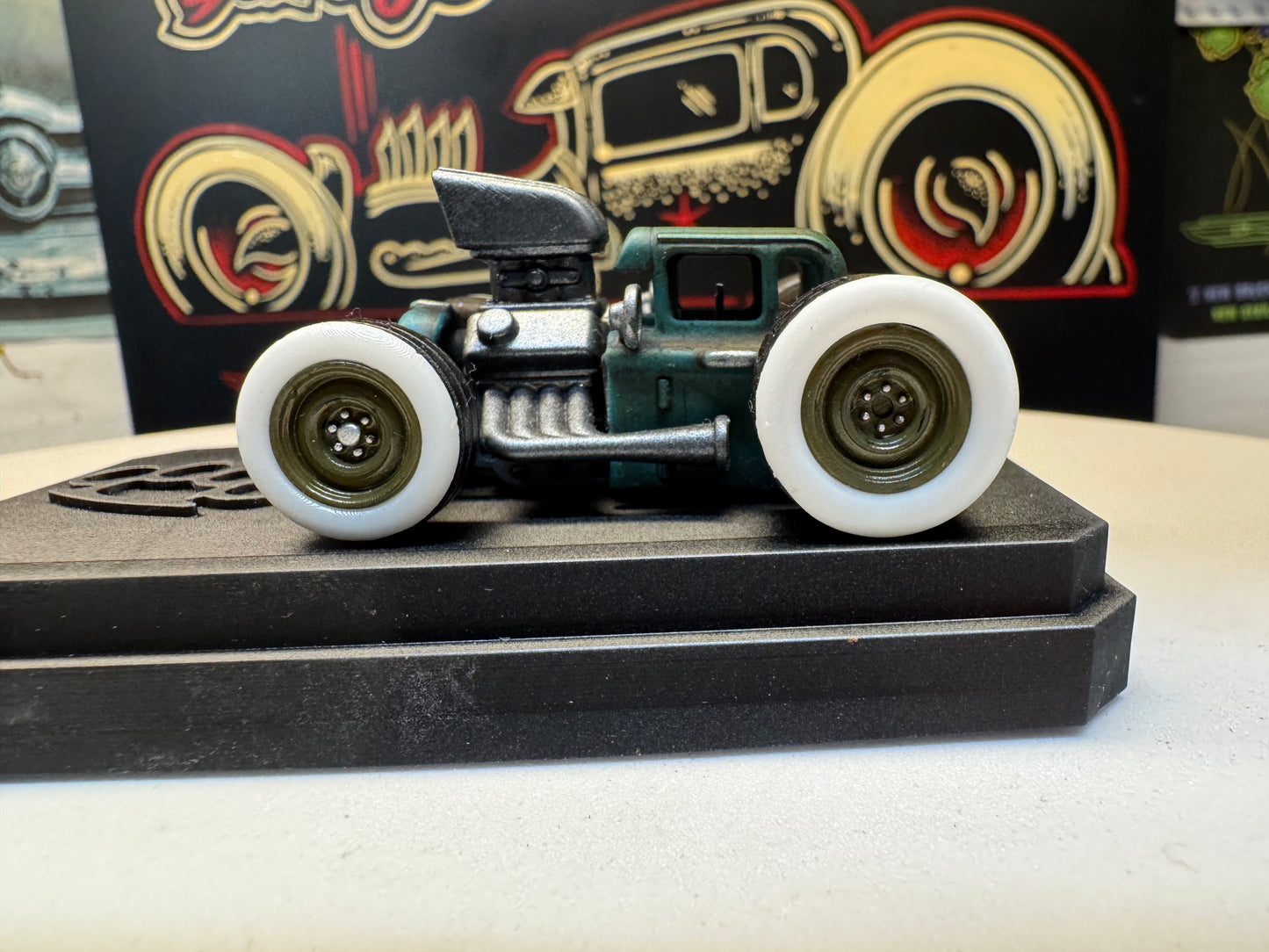 11 of 12 prototype Hix hotrod build short coupe 1/64