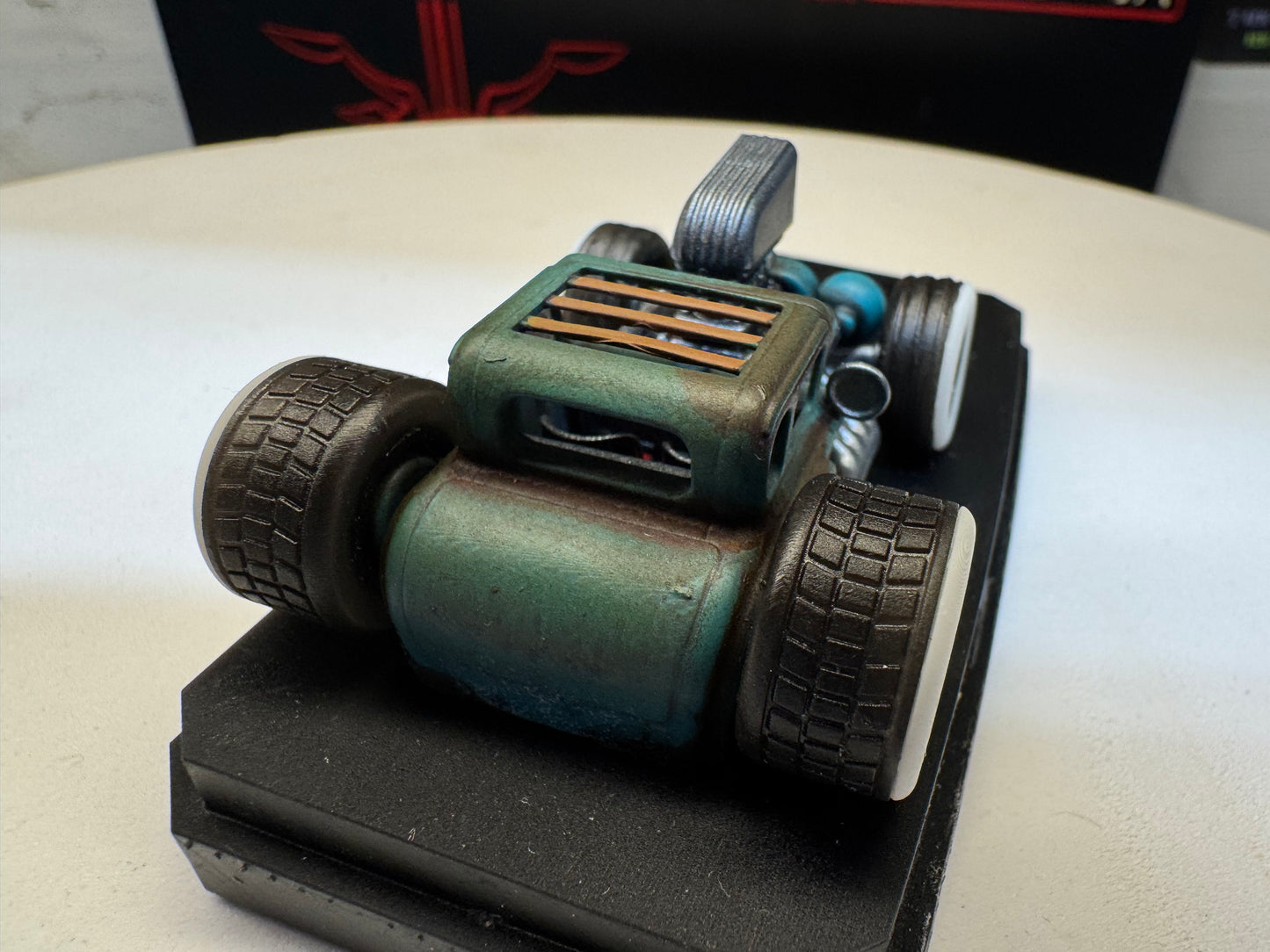 11 of 12 prototype Hix hotrod build short coupe 1/64