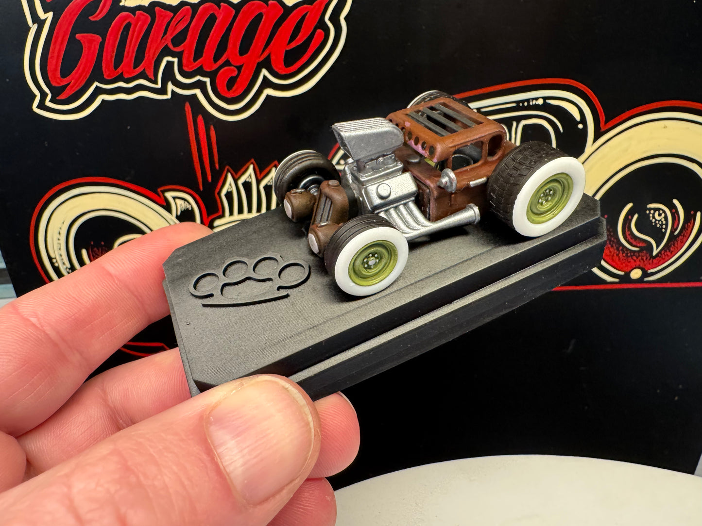 12 of 12 prototype Hix hotrod build short coupe 1/64