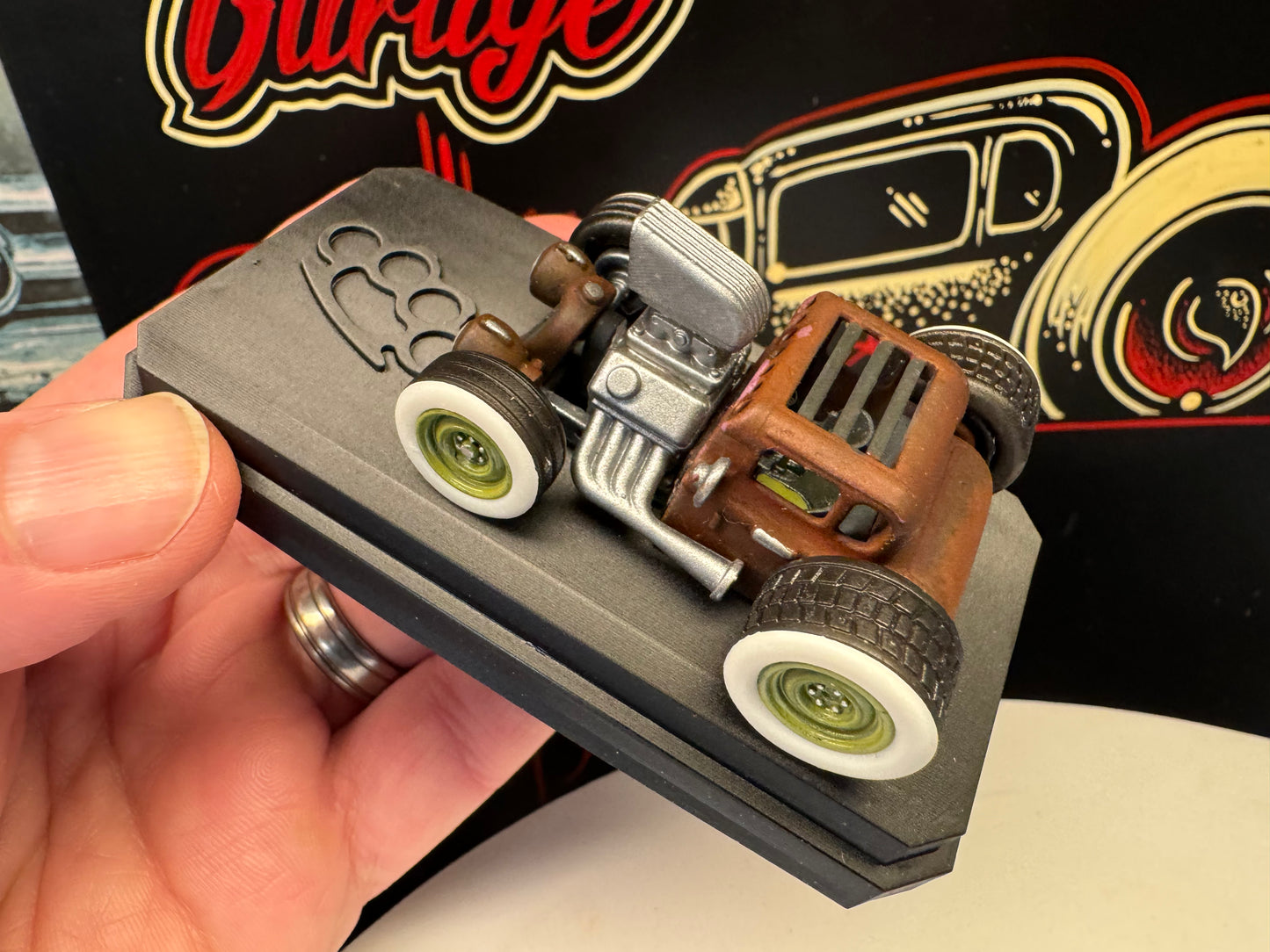12 of 12 prototype Hix hotrod build short coupe 1/64