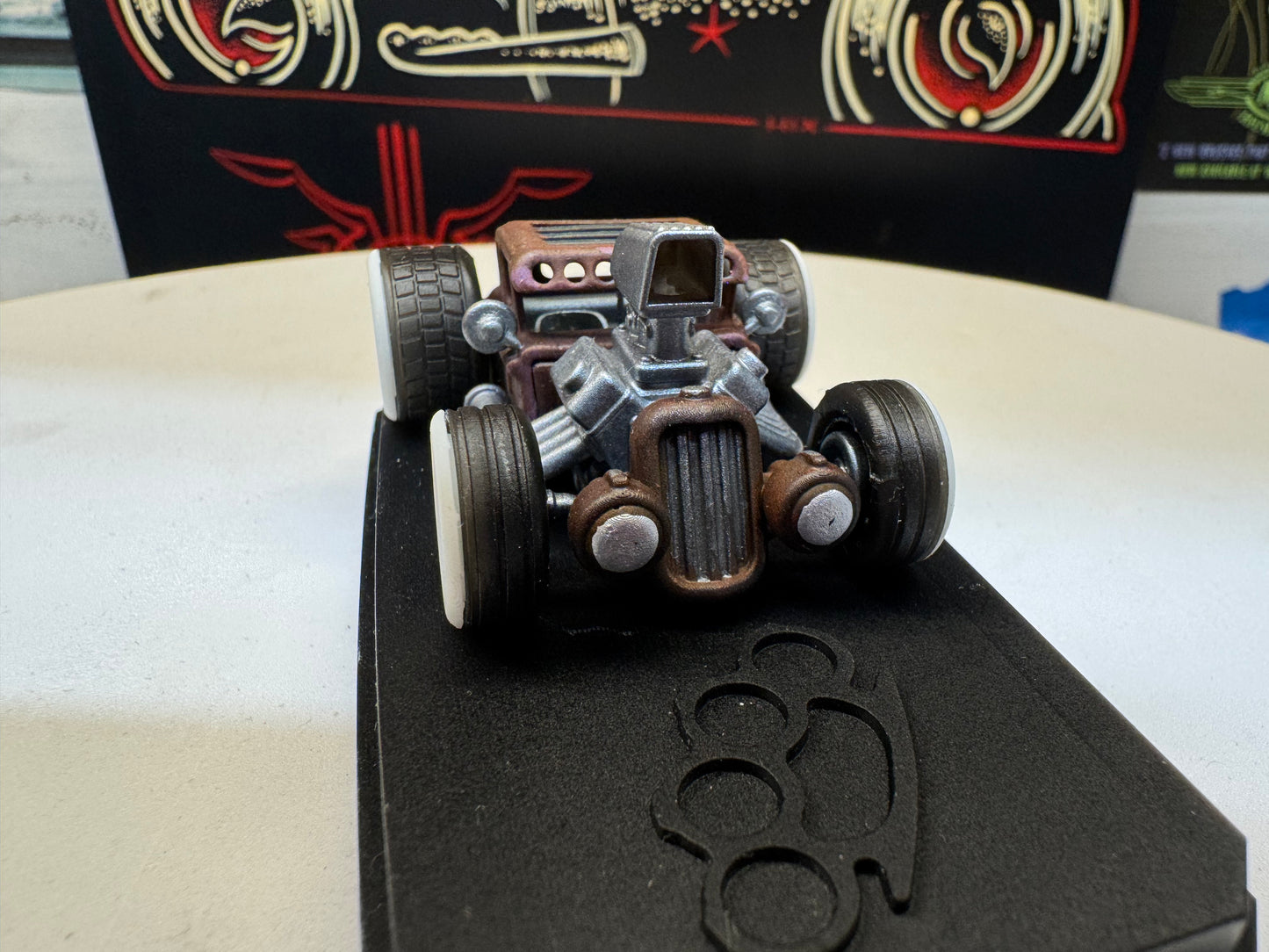 12 of 12 prototype Hix hotrod build short coupe 1/64