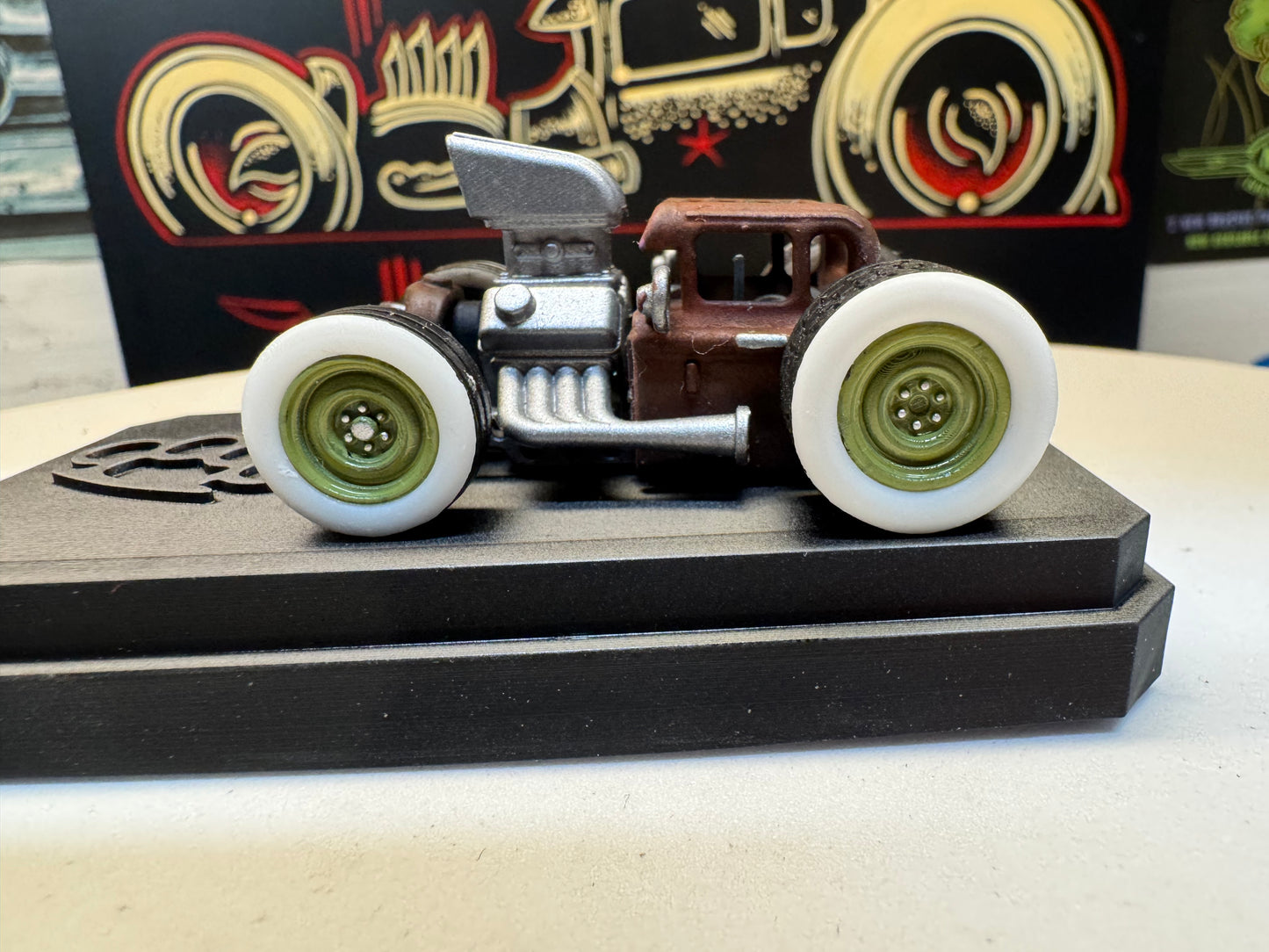 12 of 12 prototype Hix hotrod build short coupe 1/64