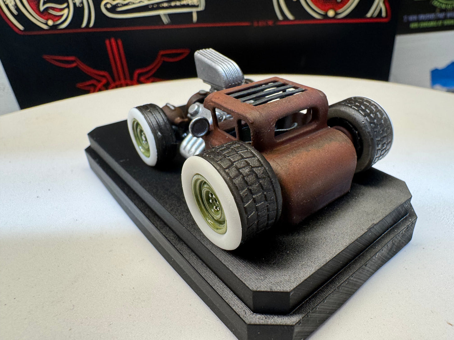 12 of 12 prototype Hix hotrod build short coupe 1/64