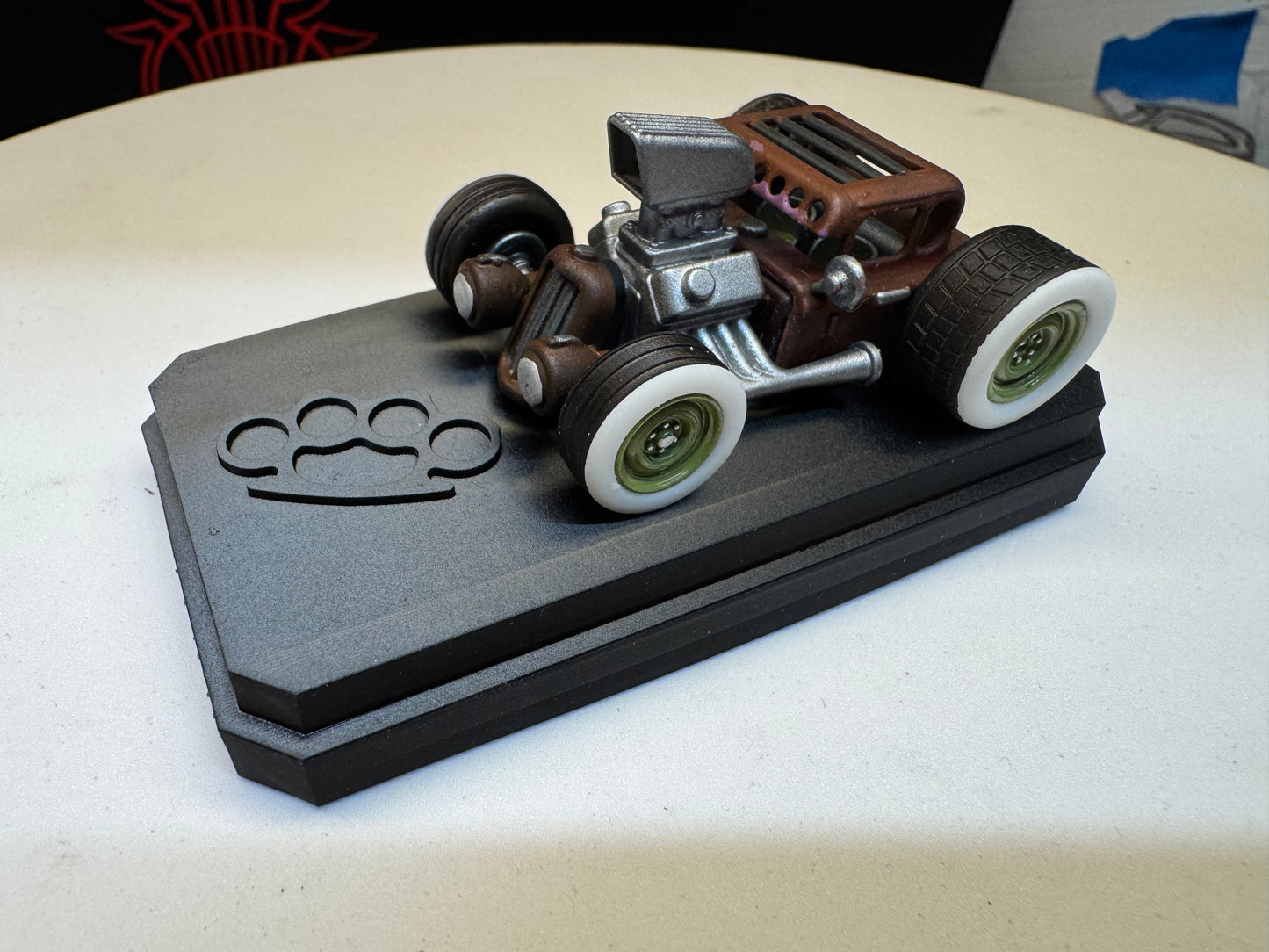 12 of 12 prototype Hix hotrod build short coupe 1/64
