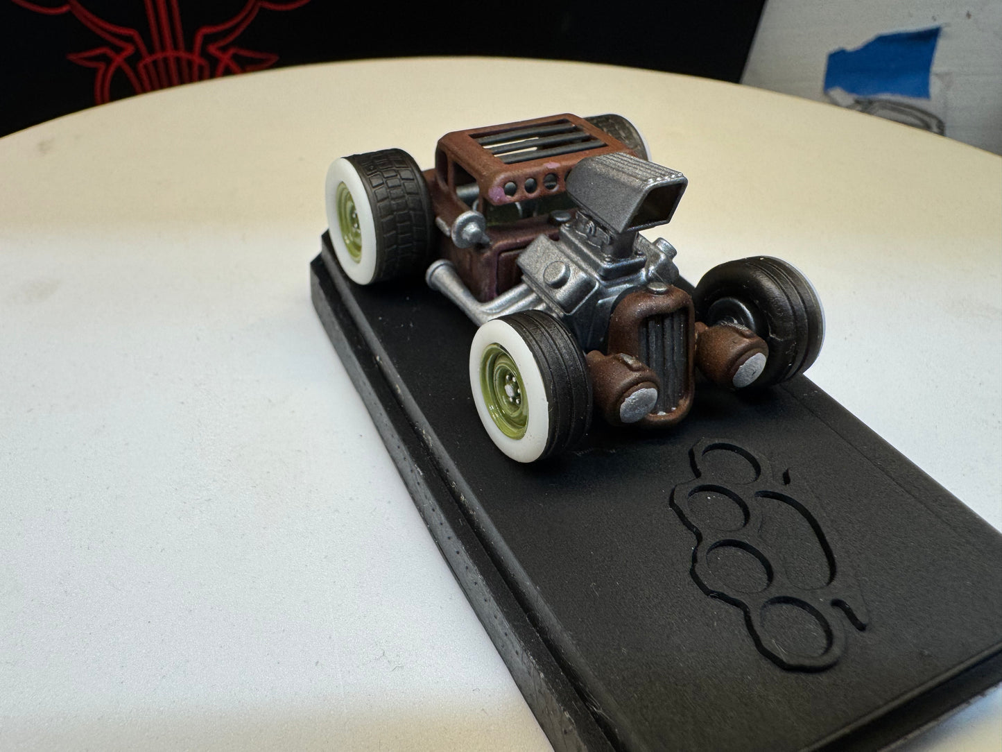 12 of 12 prototype Hix hotrod build short coupe 1/64