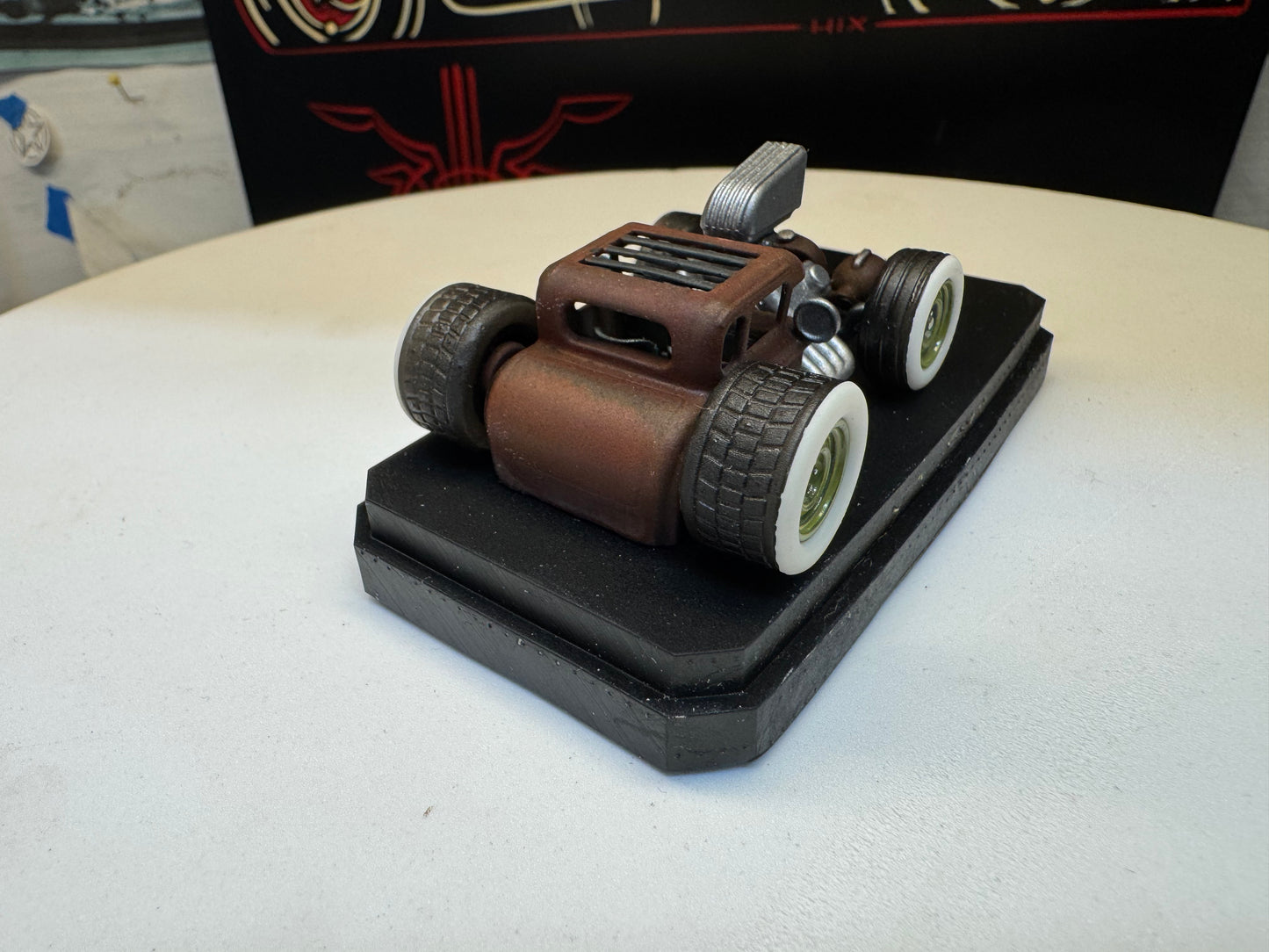 12 of 12 prototype Hix hotrod build short coupe 1/64