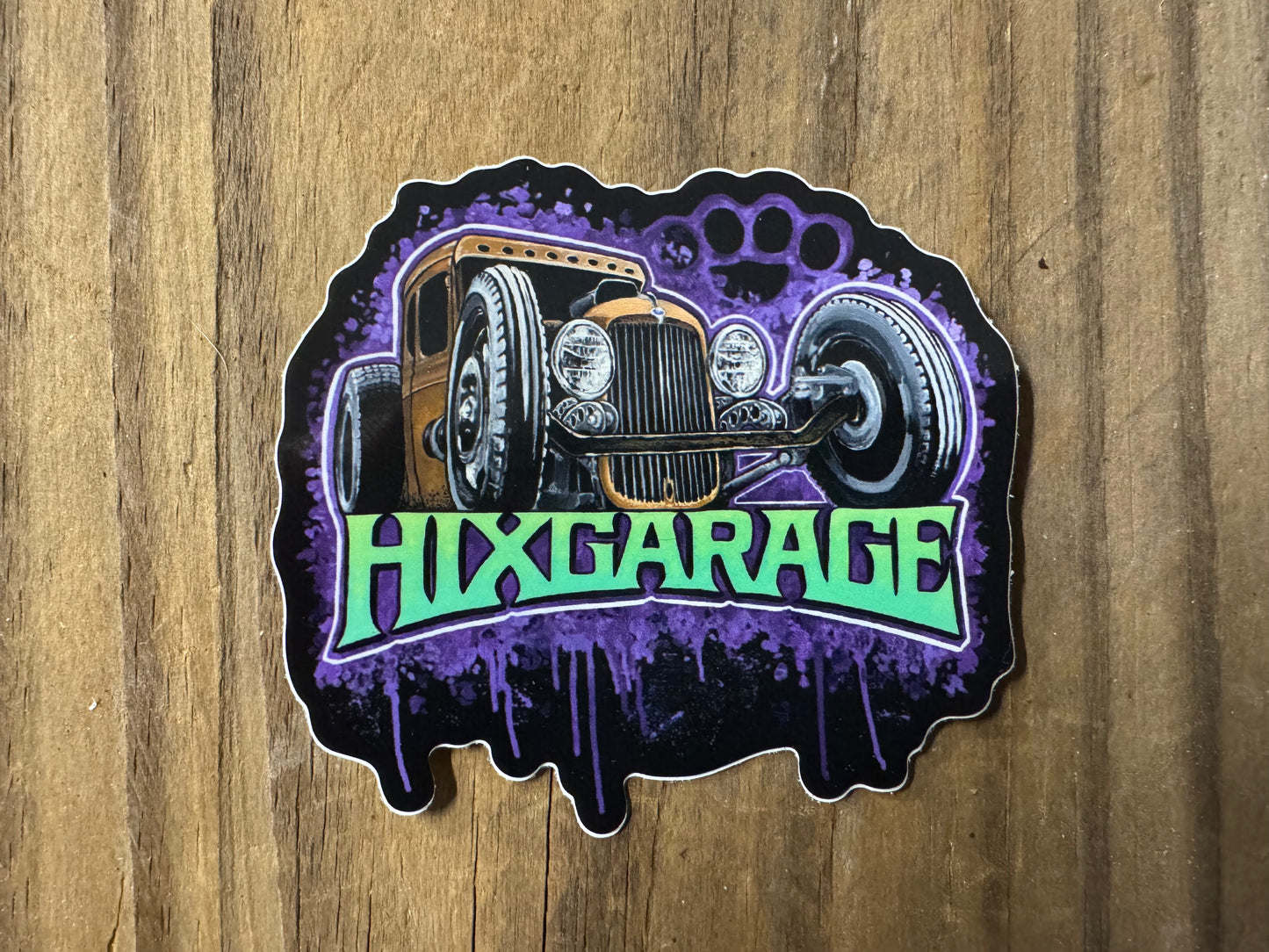 Bonnie hixgarage logo Sticker