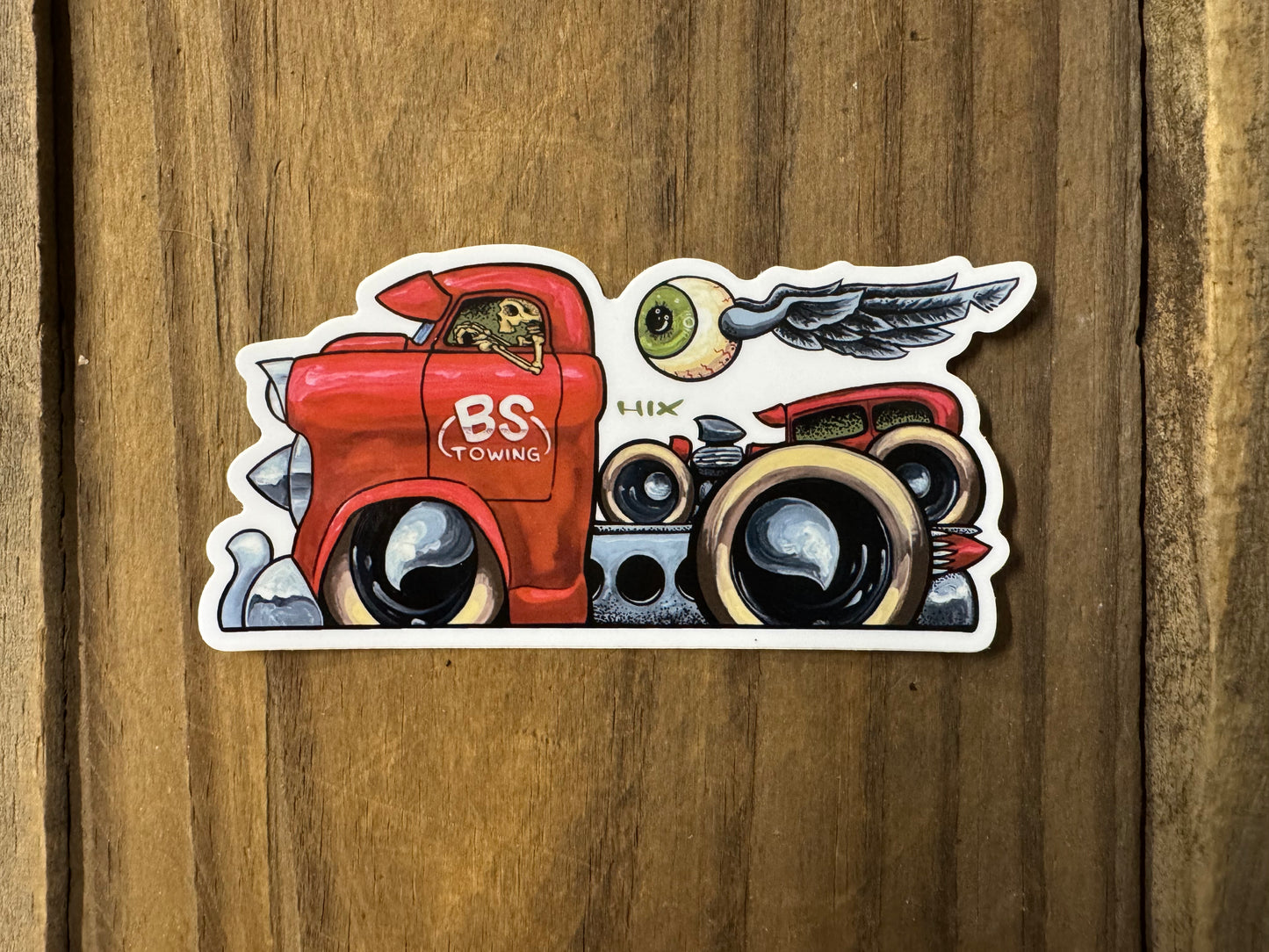 BS Towing Sticker