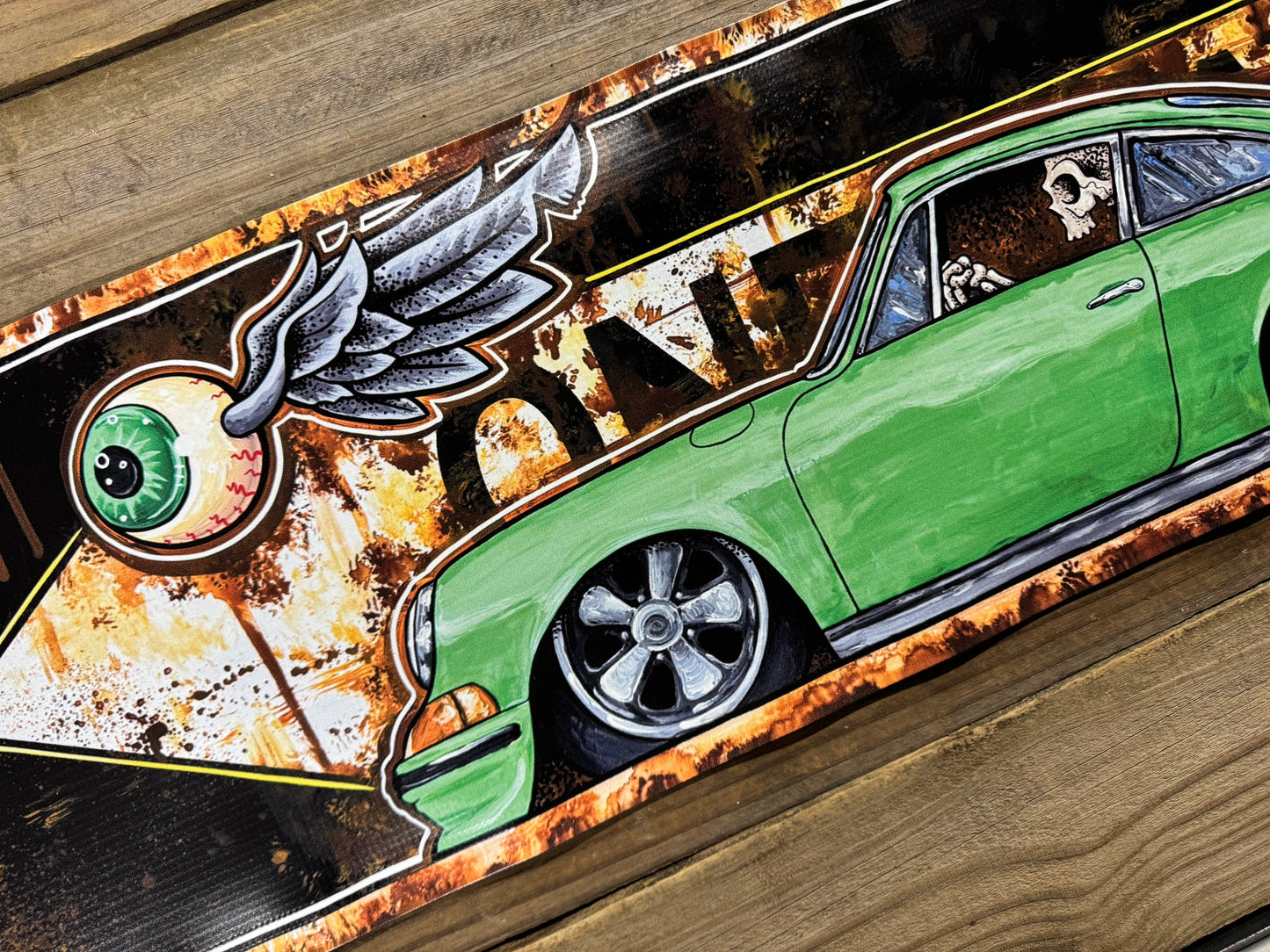 Banner- 73 porsche oneway