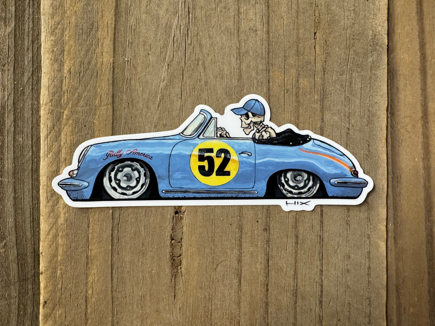 Rally America 356b Sticker