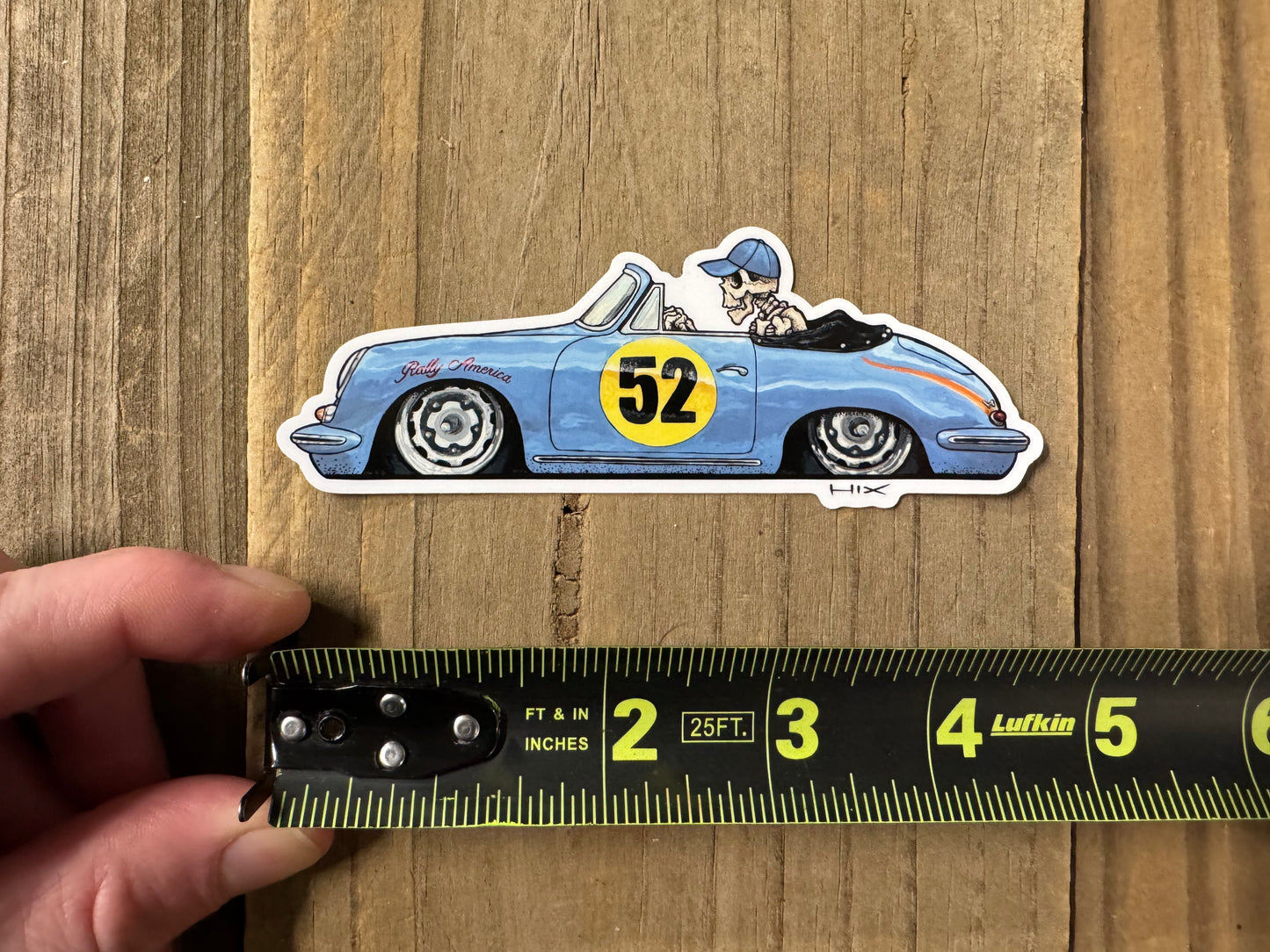 Rally America 356b Sticker