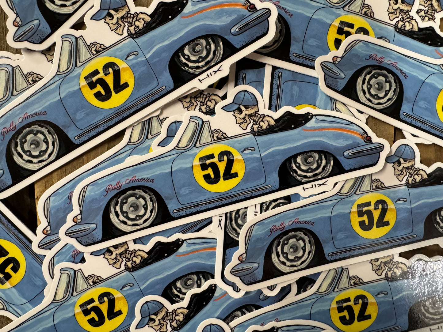 Rally America 356b Sticker